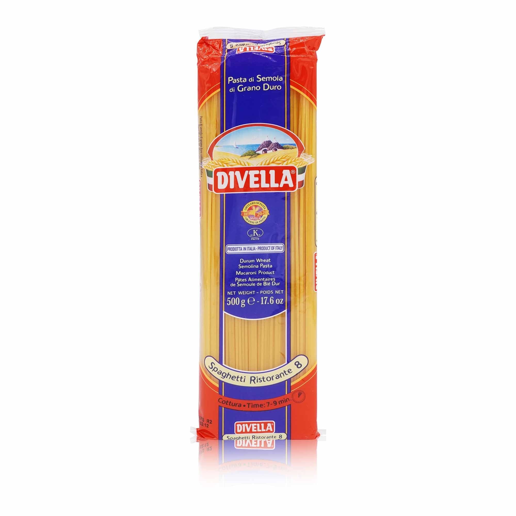 DIVELLA - Spaghetti Ristorante Nr. 8 - 0,5kg - italienisch - einkaufen.de