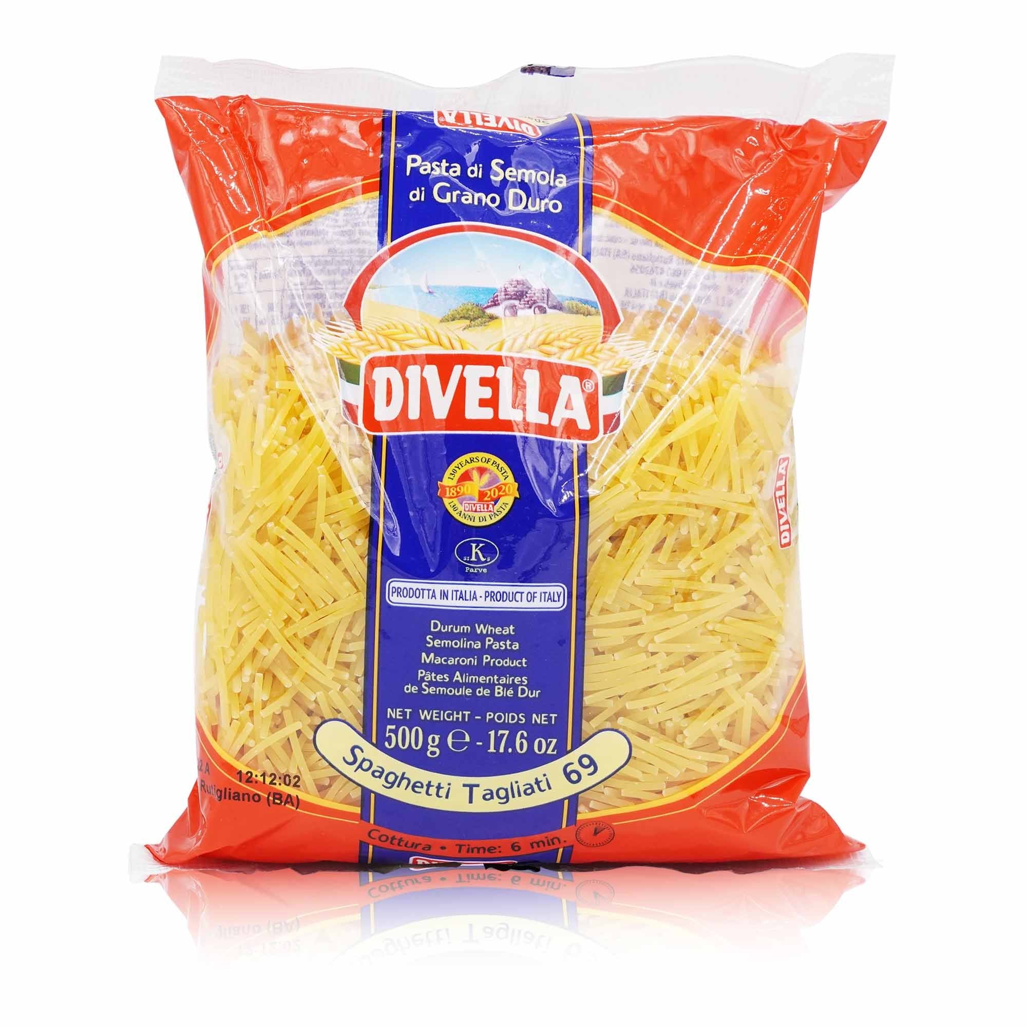 DIVELLA - Spaghetti tagliati Nr. 69 - 0,5kg - italienisch - einkaufen.de