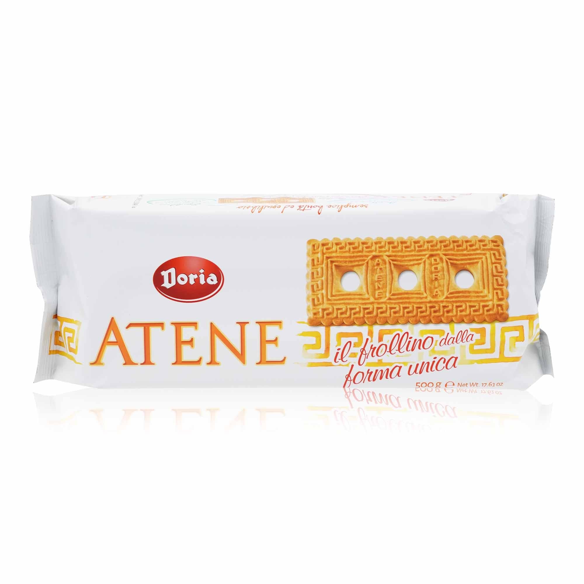 DORIA Biscotti Atene pasta frolla – Mürbeteigplätzchen Atene - 0,5kg - italienisch - einkaufen.de