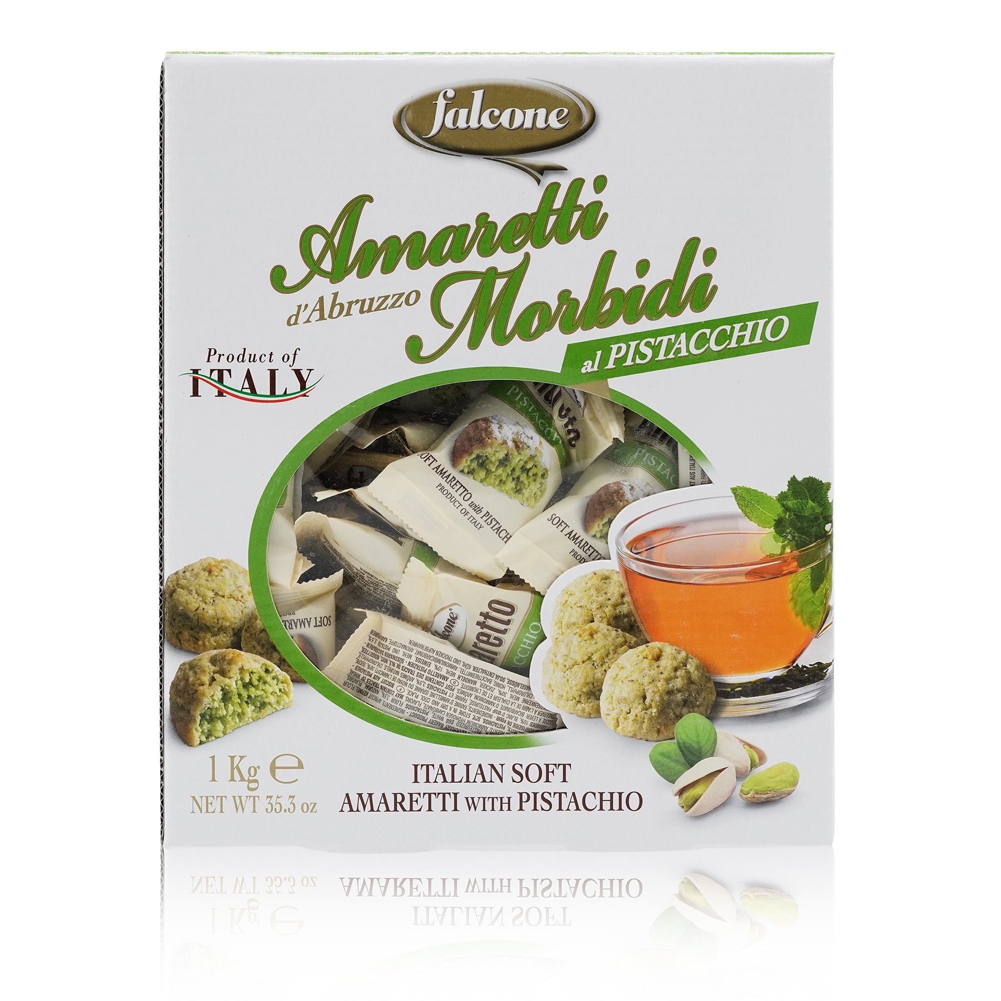 FALCONE Amaretti al pistacchio – Amaretti mit Pistazien - 1kg - italienisch-einkaufen.de
