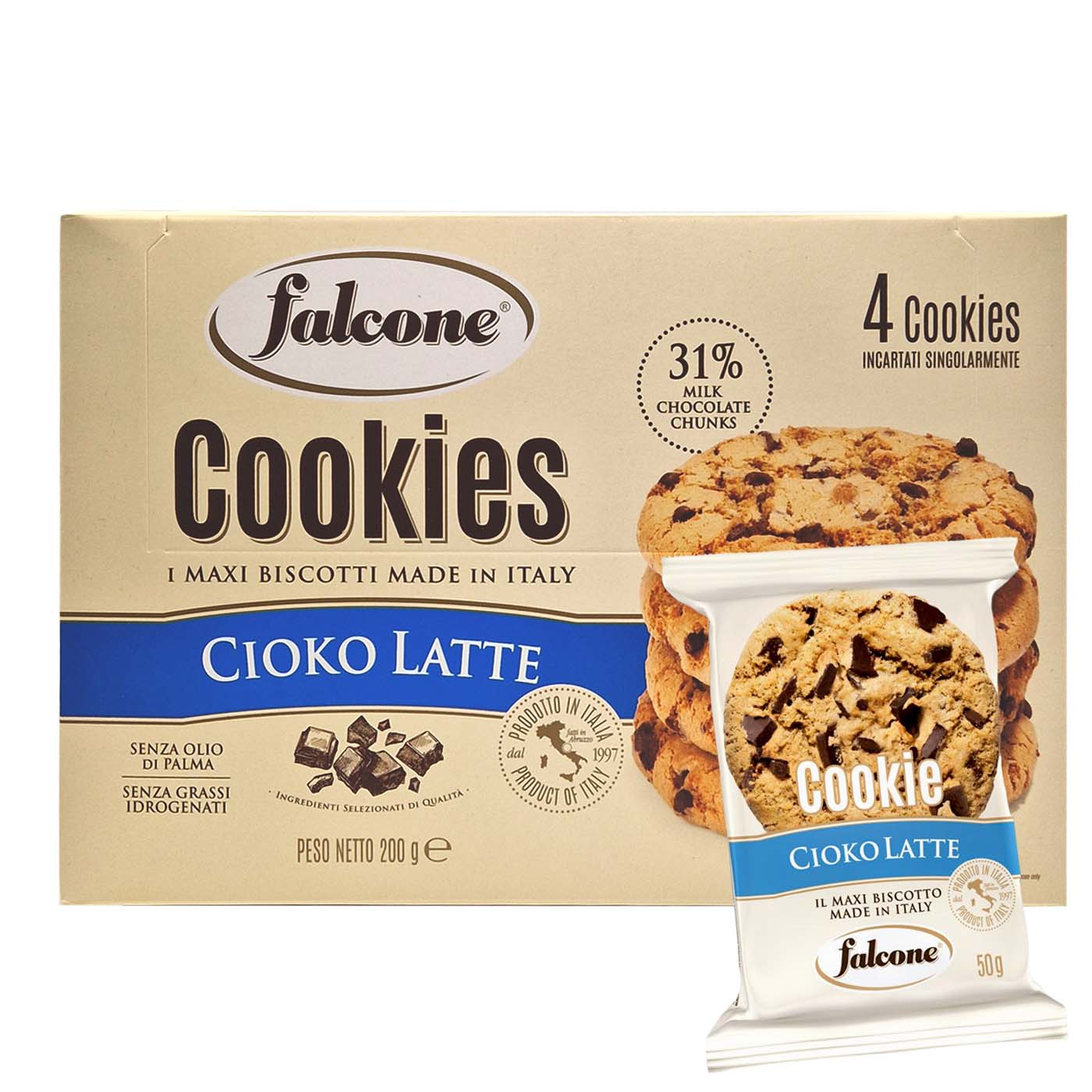 Falcone Cookies Schokolade 200g - italienisch - einkaufen.de