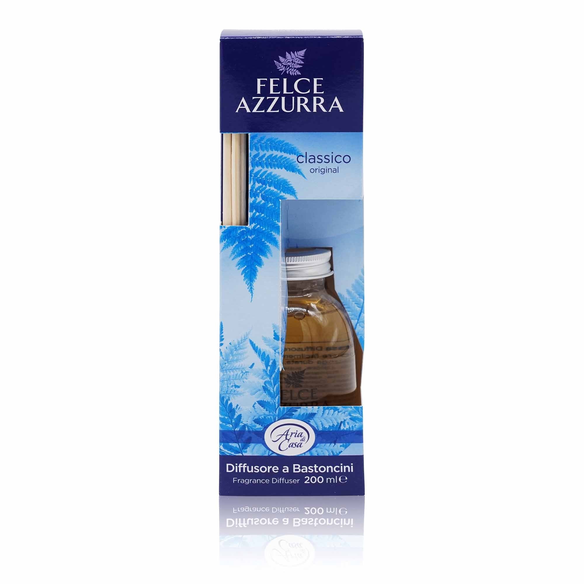 FELCE AZZURRA Diffusore Bastoncini classico – Duftstäbchen Klassik - 0,200l - italienisch - einkaufen.de