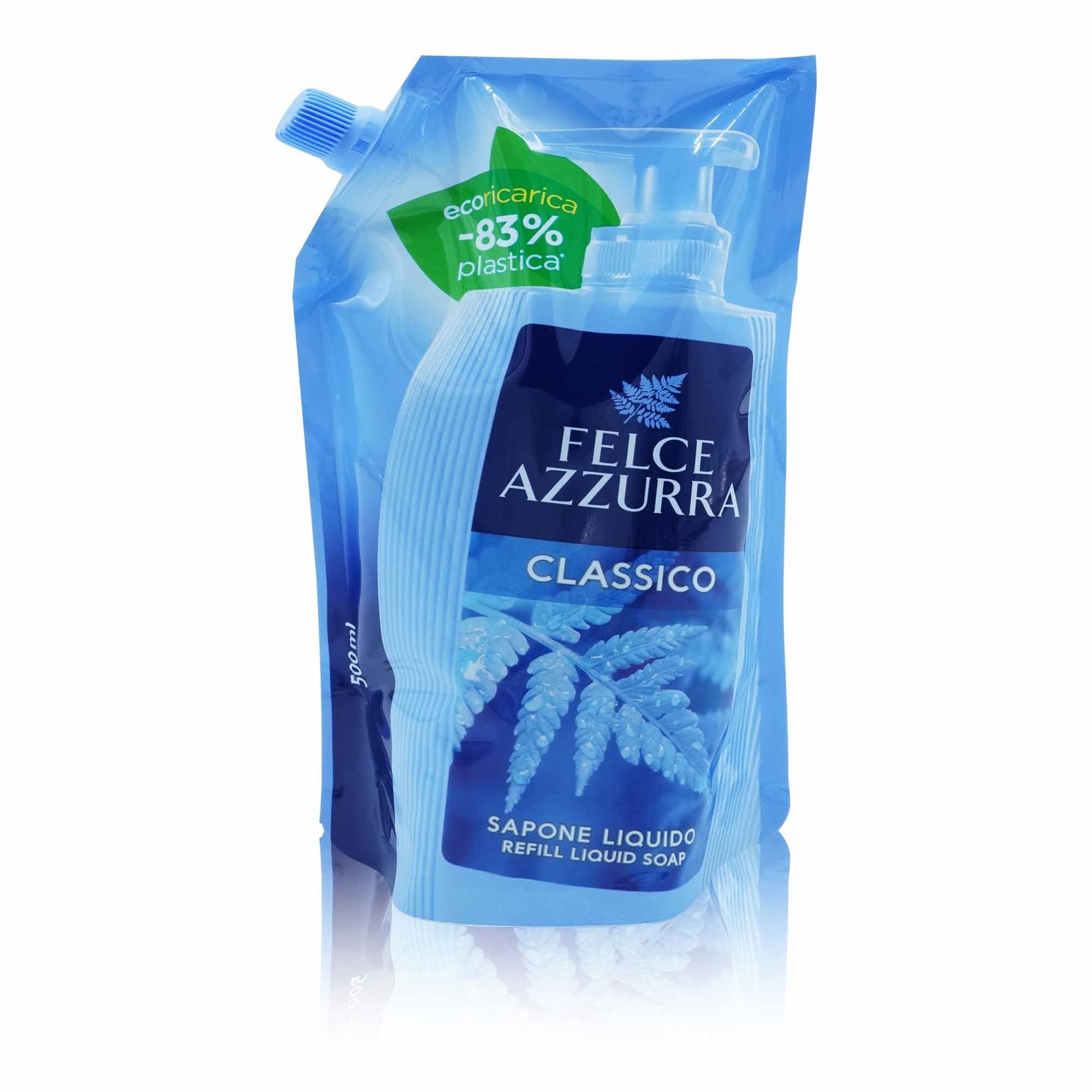 FELCE AZZURRA Sapone liquido ric. Classico – Nachfüllseife flüssig classico - 0,5l - italienisch-einkaufen.de