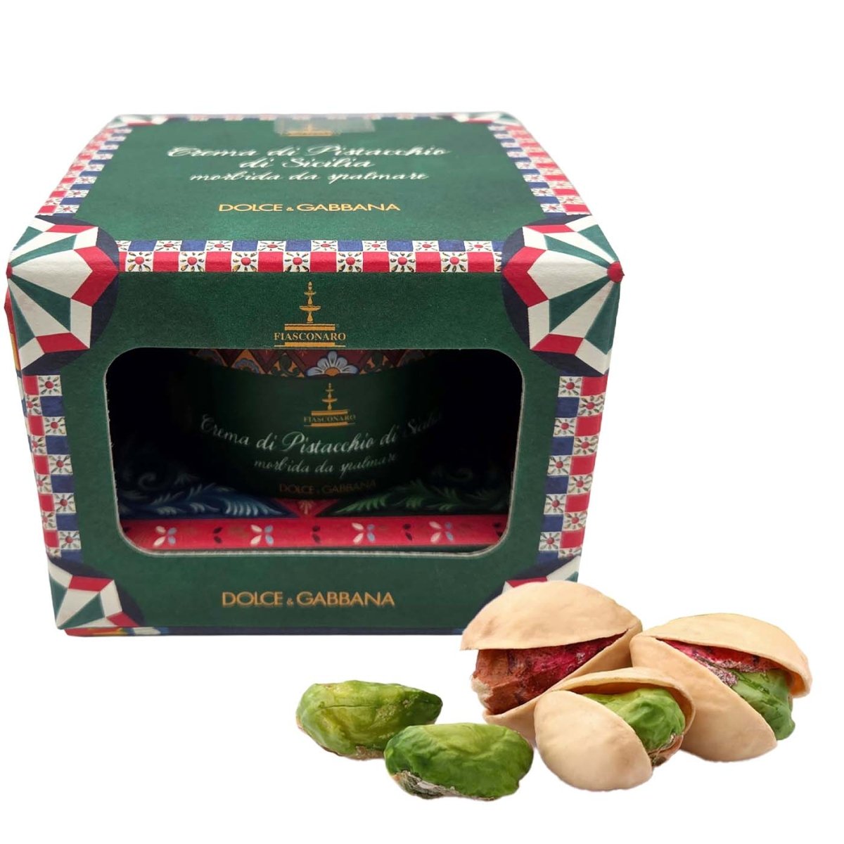 Fiasconaro Crema di Pistacchio di Sicilia da spalmare Dolce & Gabbana 200g - italienisch - einkaufen.de
