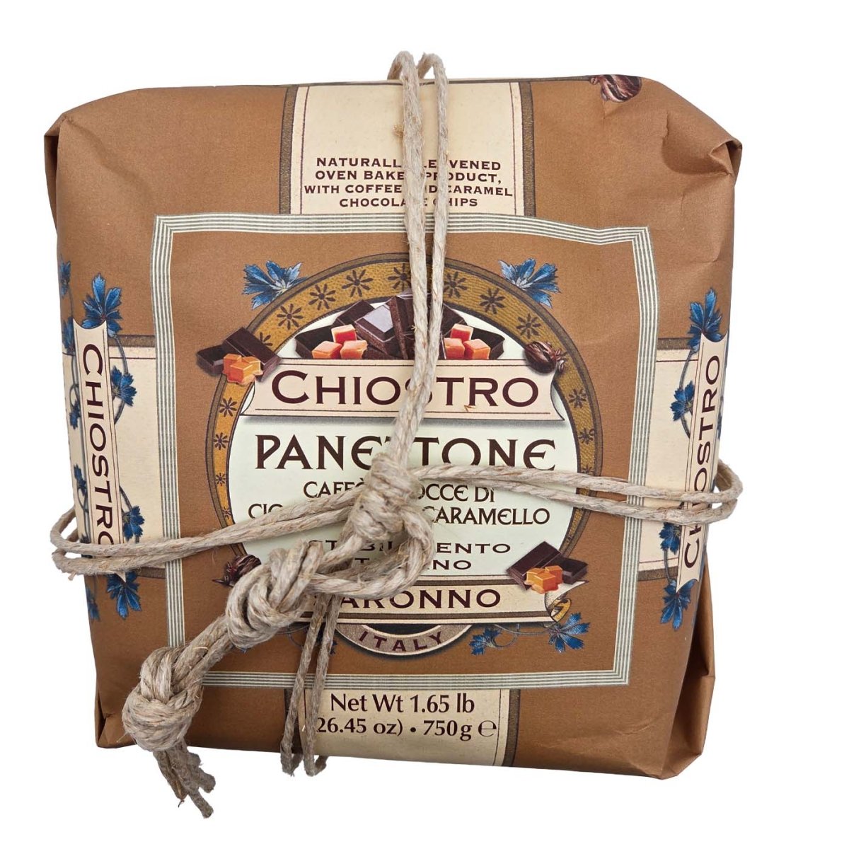 Fiasconaro Panettone al caffè & caramello con gocce di cioccolato 750g - italienisch - einkaufen.de