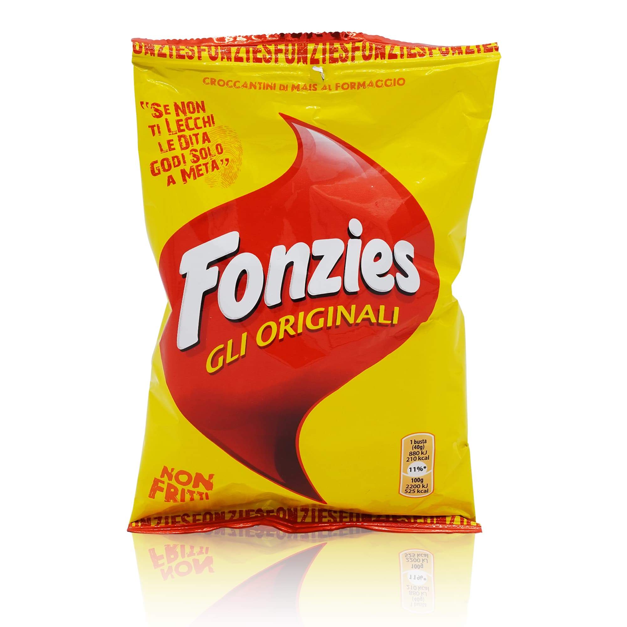 FONZIES gli Originali – FONZIES Mais - Käsesnack - 0,040kg - italienisch - einkaufen.de