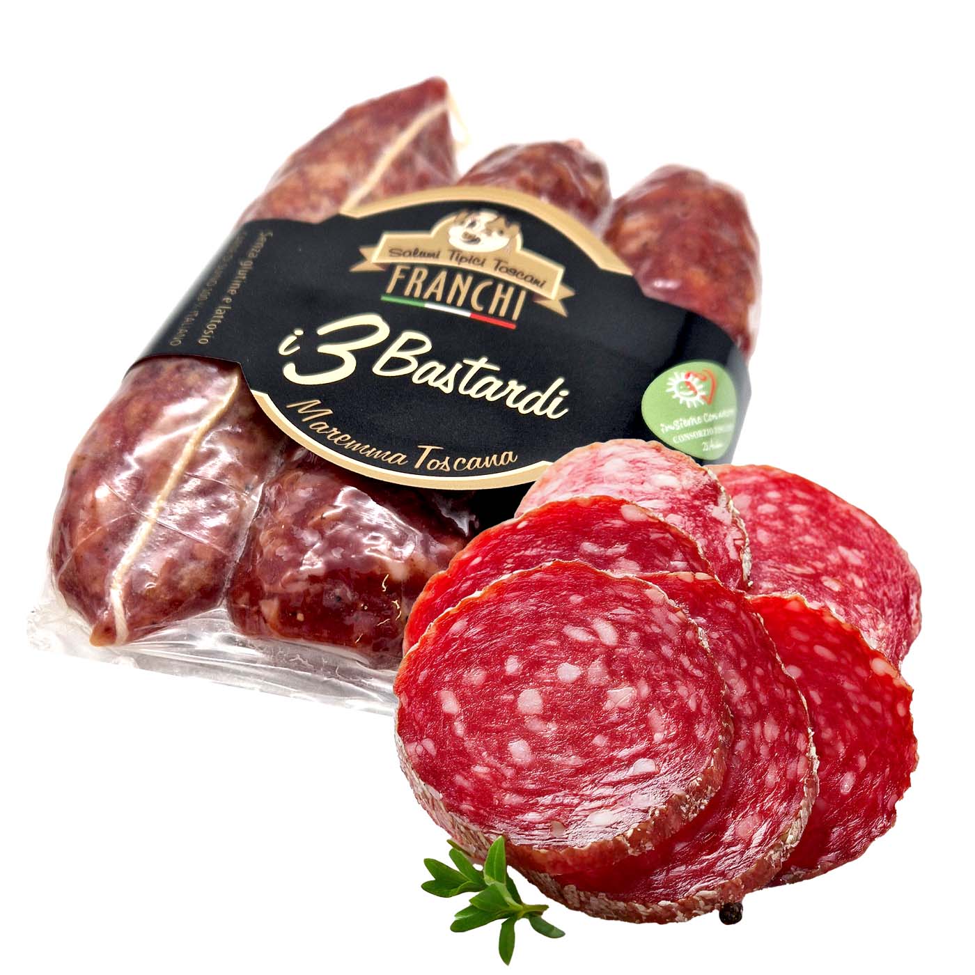 Franchi Salumi i3 Bastardi 210g - italienisch - einkaufen.de