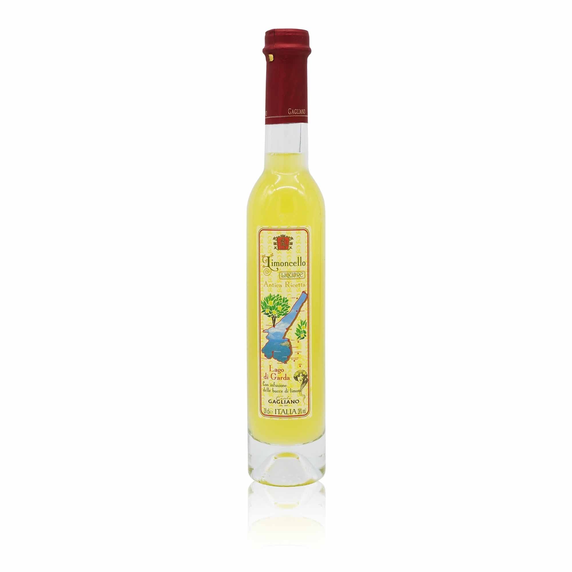 GAGLIANO Limoncello del Garda – Limoncello aus Garda - 0,2l - italienisch - einkaufen.de