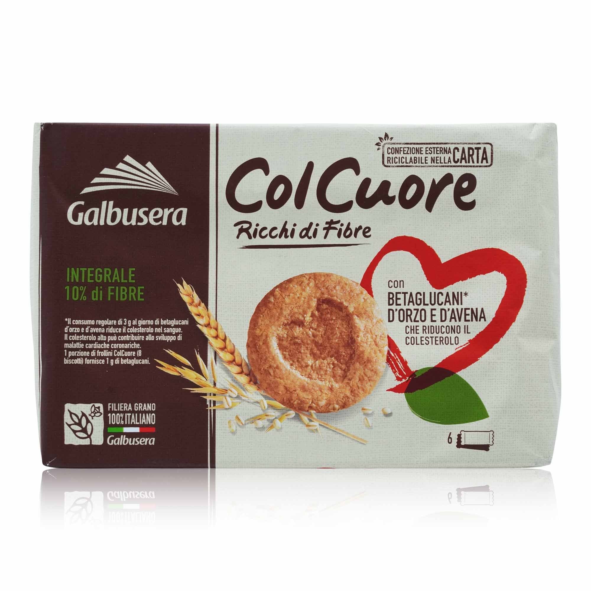 GALBUSERA Frollini Integrali col Cuore – Vollkornkekse ColCuore - 0,300kg - italienisch - einkaufen.de