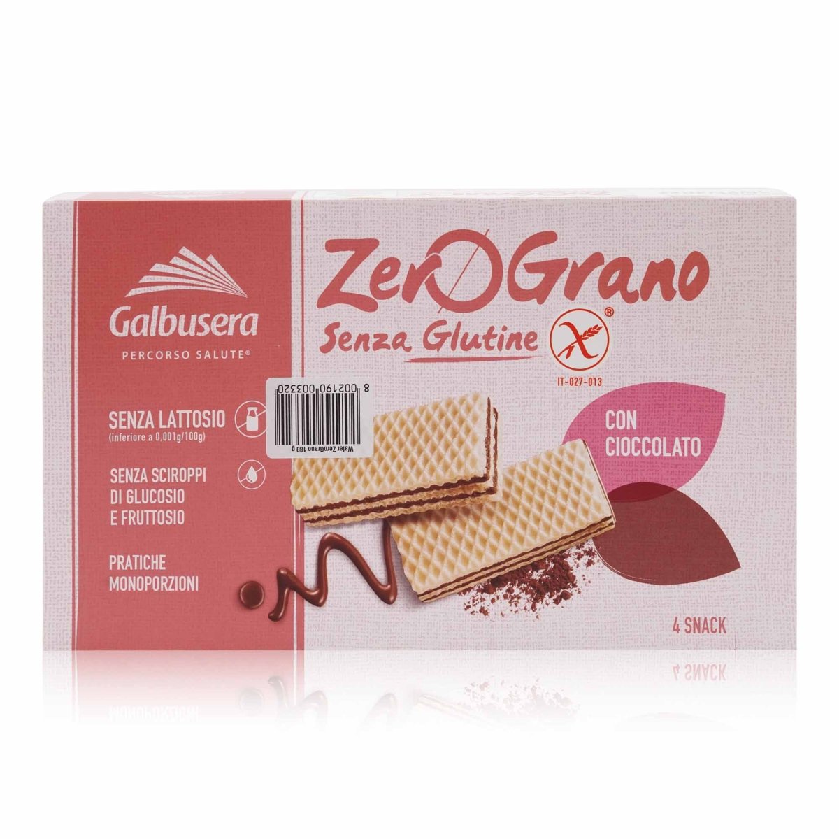 GALBUSERA Wafer senza glutine cioccolato 180g - italienisch - einkaufen.de