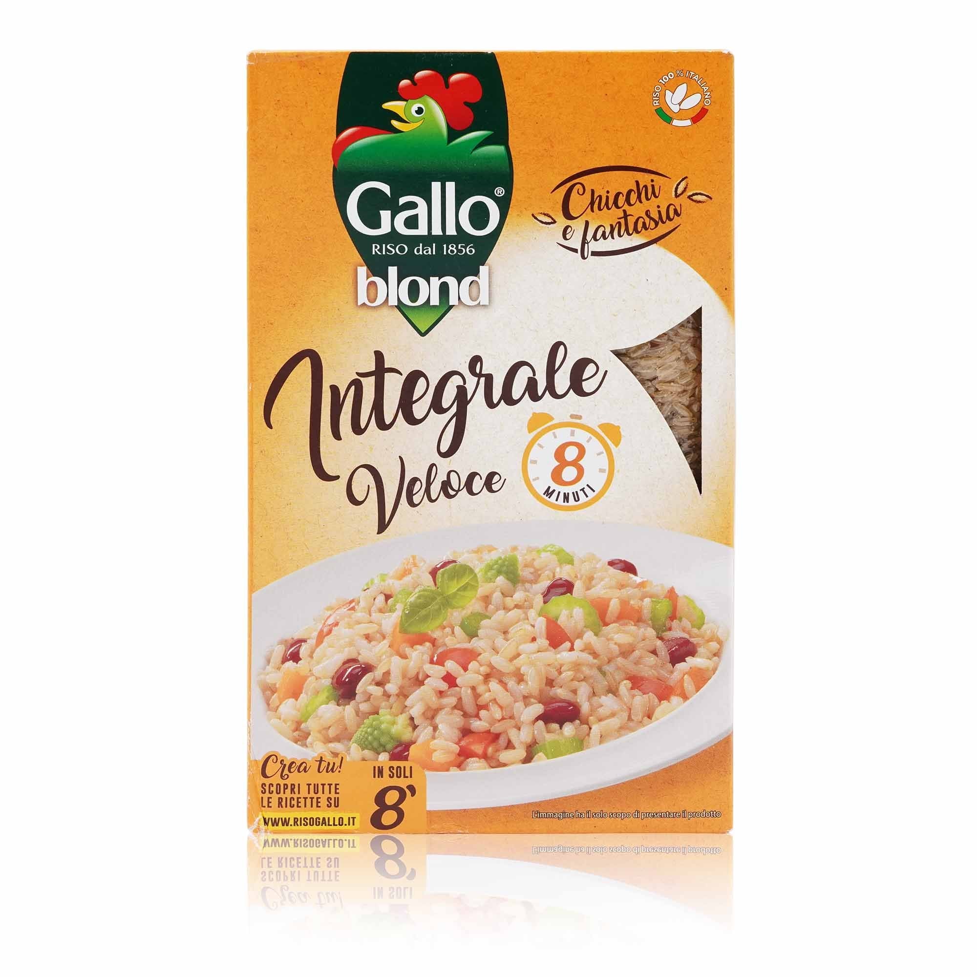 GALLO Riso Integrale – Vollkornreis - 1kg - italienisch-einkaufen.de