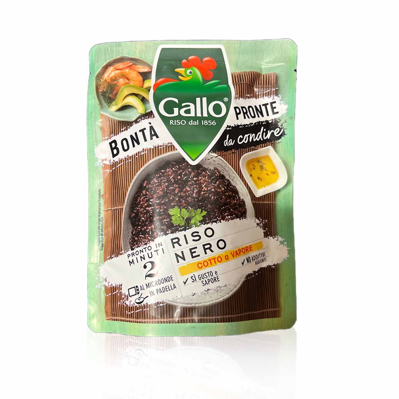 GALLO Riso Venere - Venusreis verzehrfertig - 0,25kg - italienisch - einkaufen.de