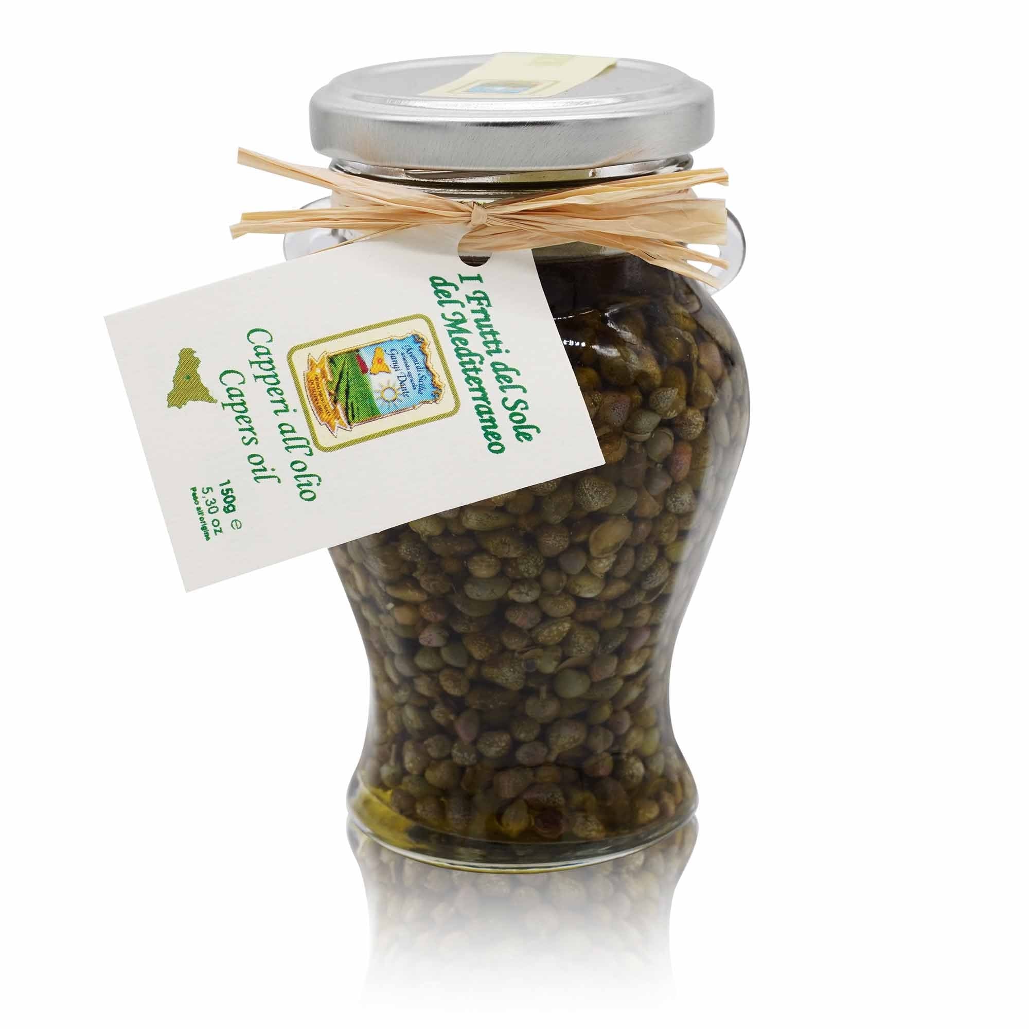 GANGI Capperi all'olio – Kapern in Olivenöl - 0,150kg - italienisch - einkaufen.de