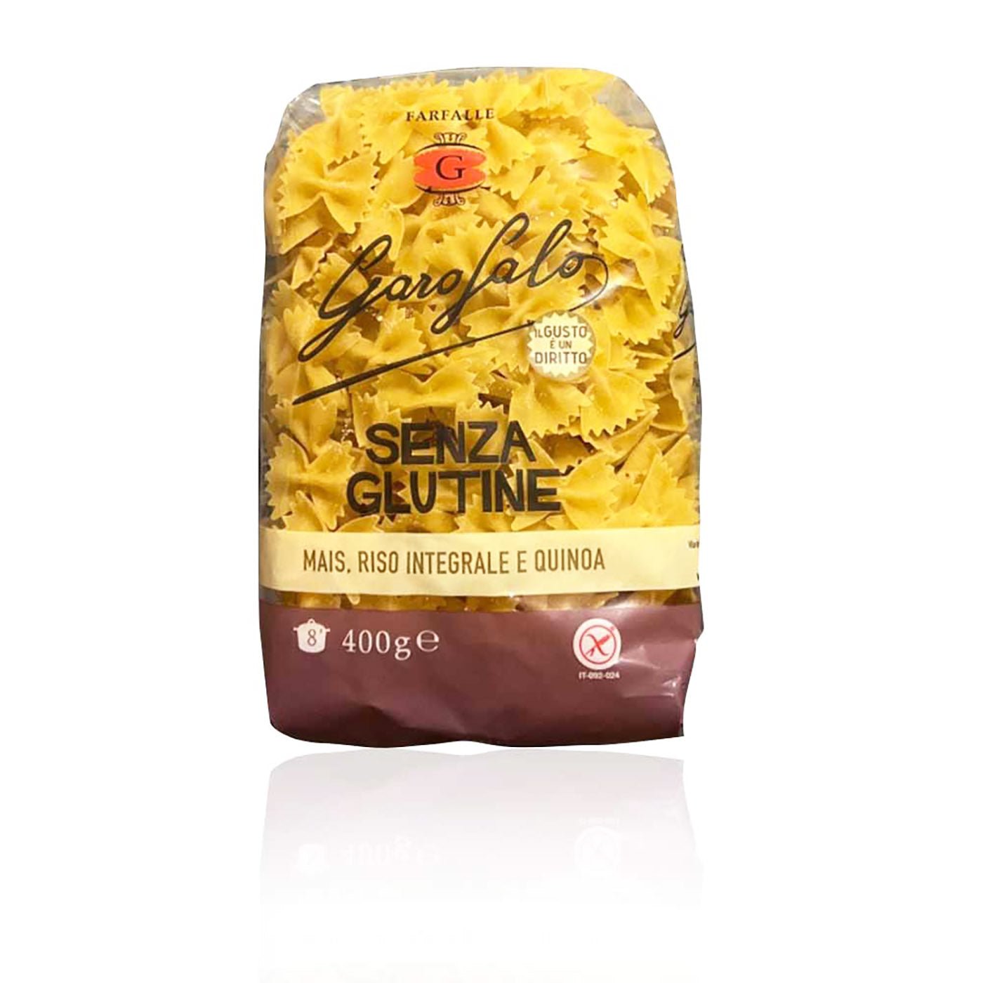 GAROFALO Farfalle senza glutine - 0,400kg - italienisch - einkaufen.de