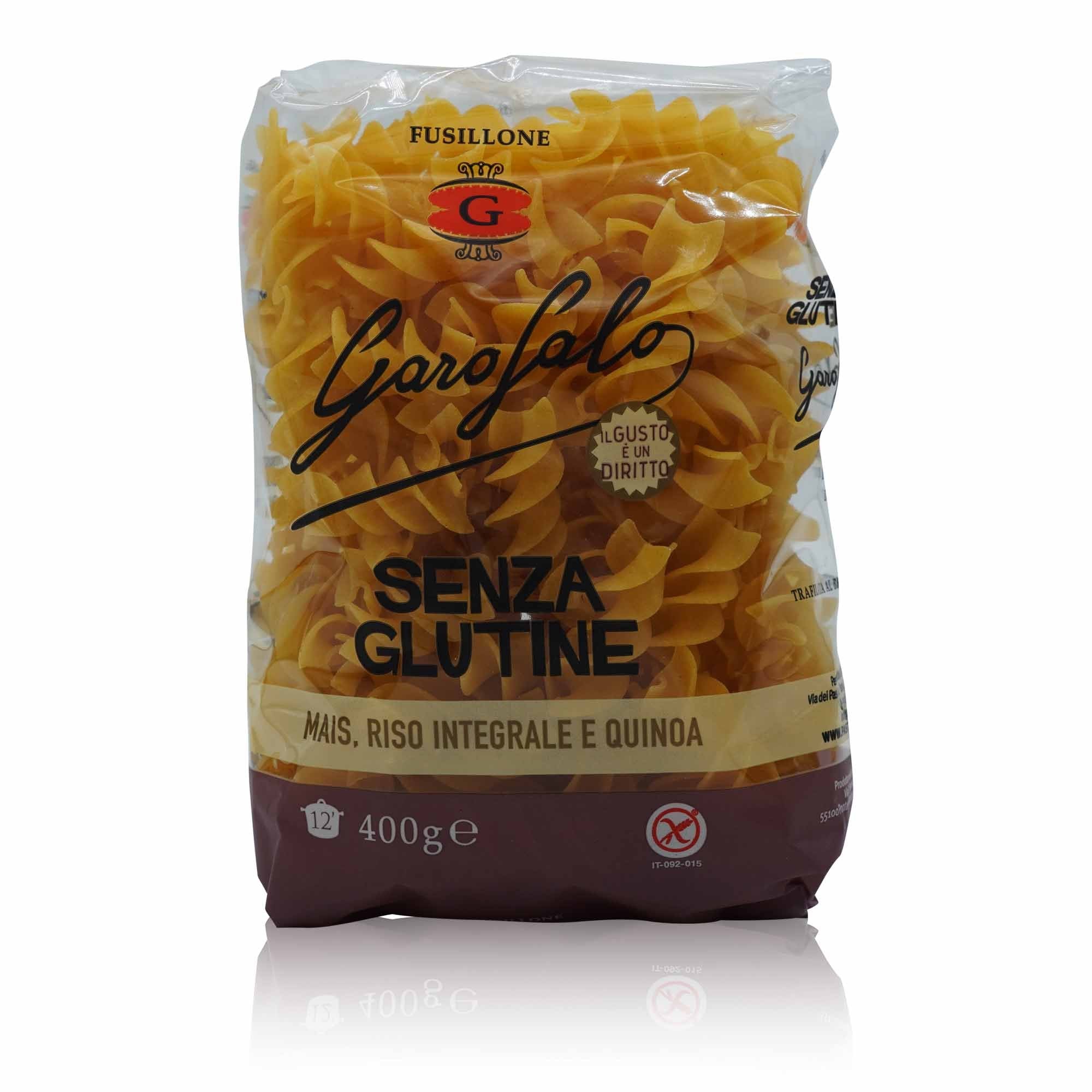 GAROFALO Fusillone senza glutine - 0,400kg - italienisch - einkaufen.de