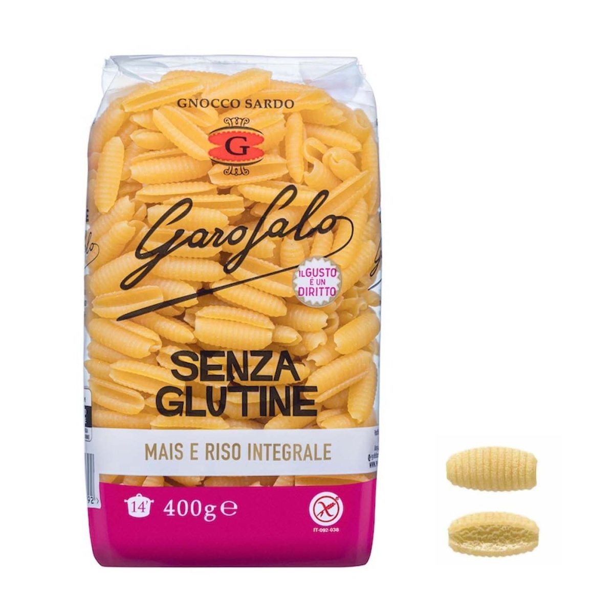 Garofalo Gnocco Sardo senza glutine 400g - italienisch - einkaufen.de