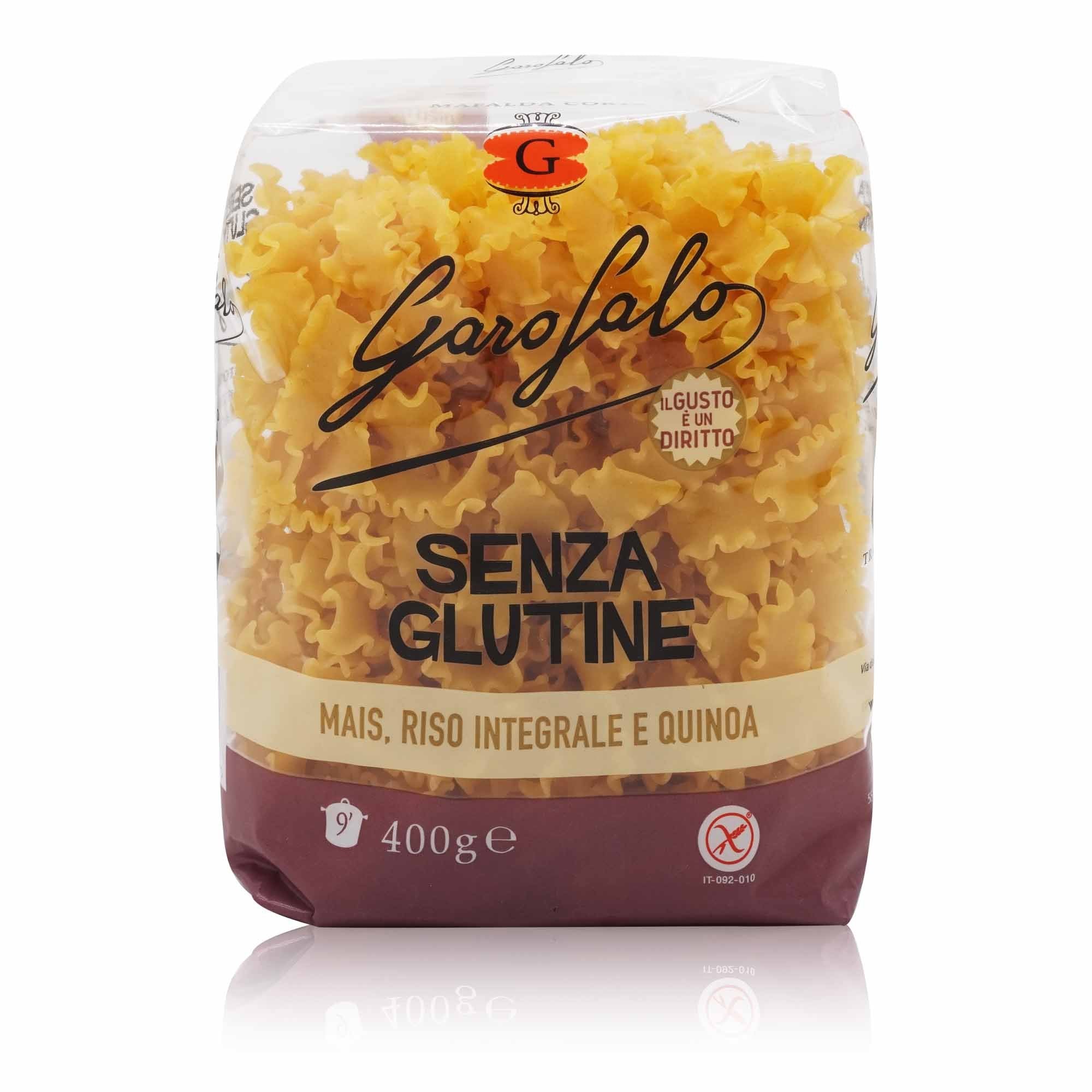 GAROFALO Mafalda Corta s.glutine – Mafalda Pasta kurz glutenfrei - 0,4kg - italienisch - einkaufen.de