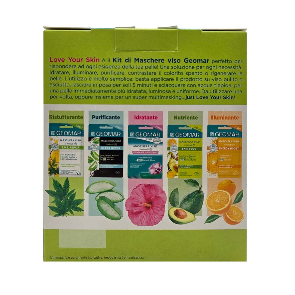 Geomar Love your Skin Box Mask Collection 10 x 7,5ml - italienisch - einkaufen.de