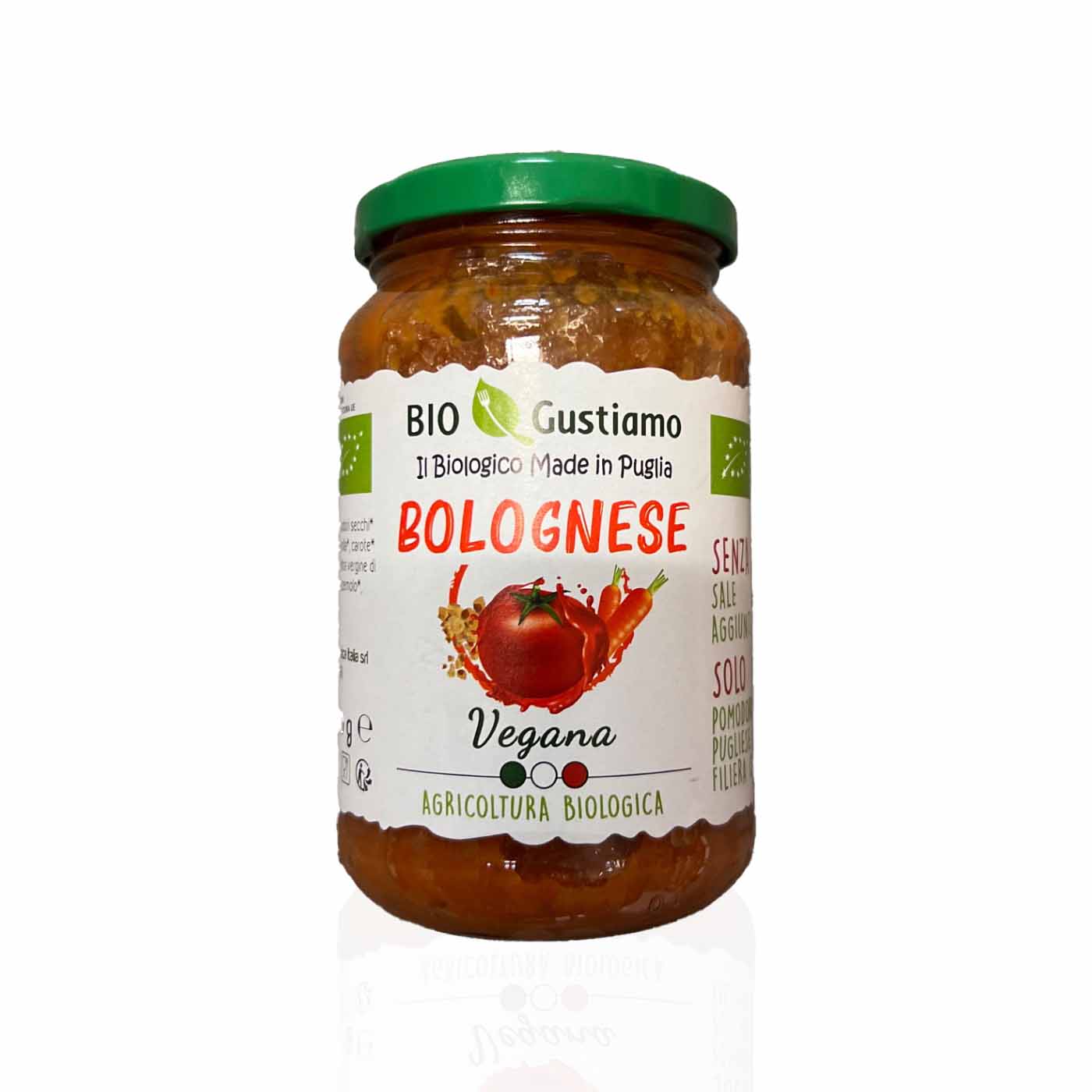 GUSTIAMO Sugo vegano Bolognese - Vegane Bolognese - Sauce - 0,35kg - italienisch - einkaufen.de