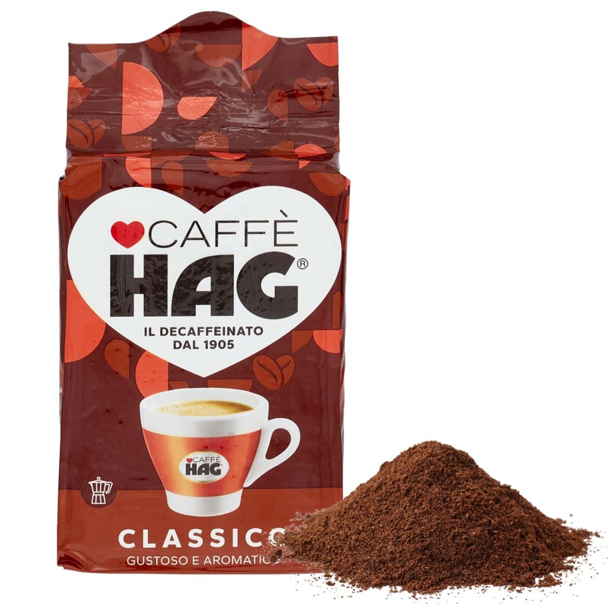 HAG Caffè Classico Decaffeinato 250g - italienisch - einkaufen.de