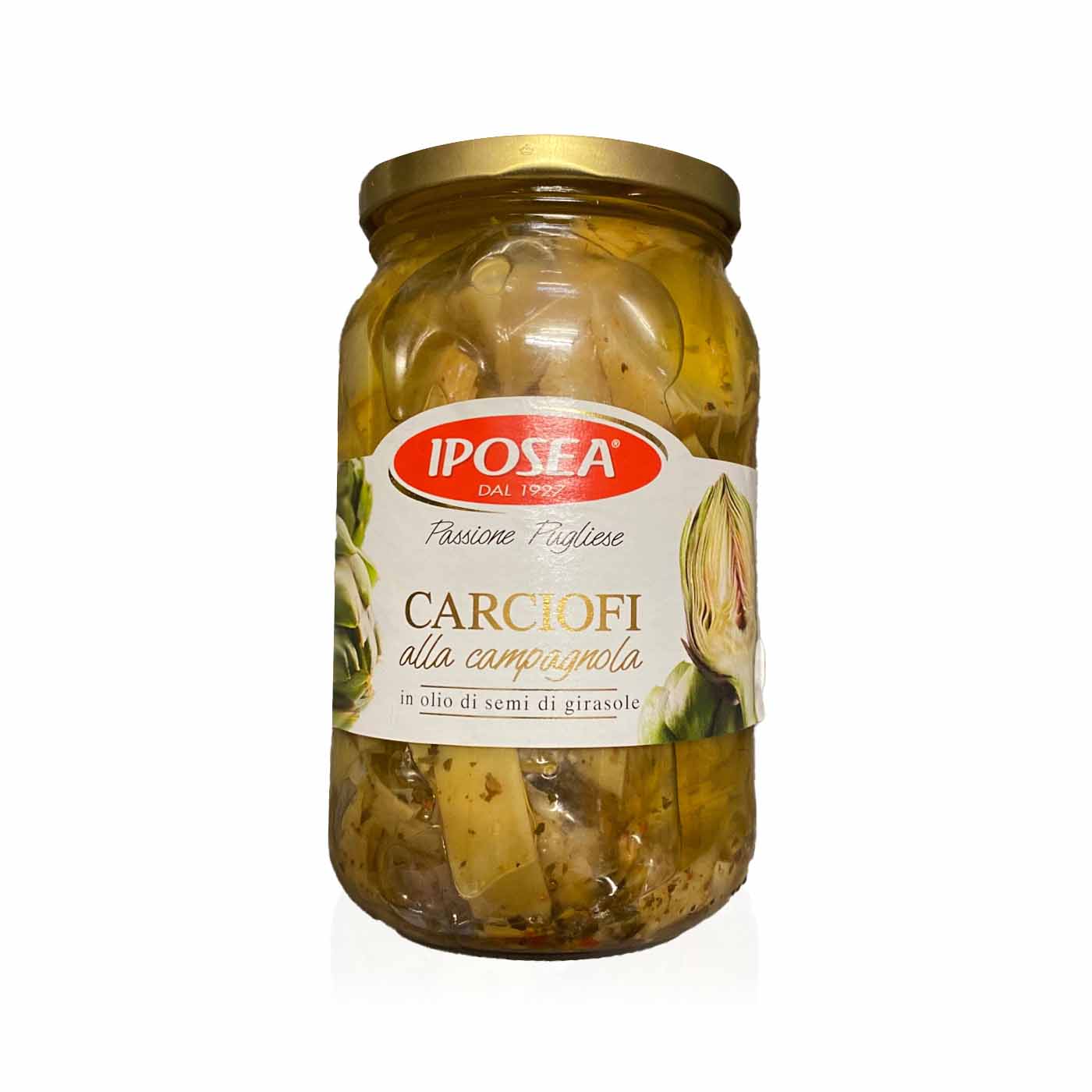 IPOSEA Carciofi alla campagnola - Artischockenherze - 0,530kg - italienisch - einkaufen.de