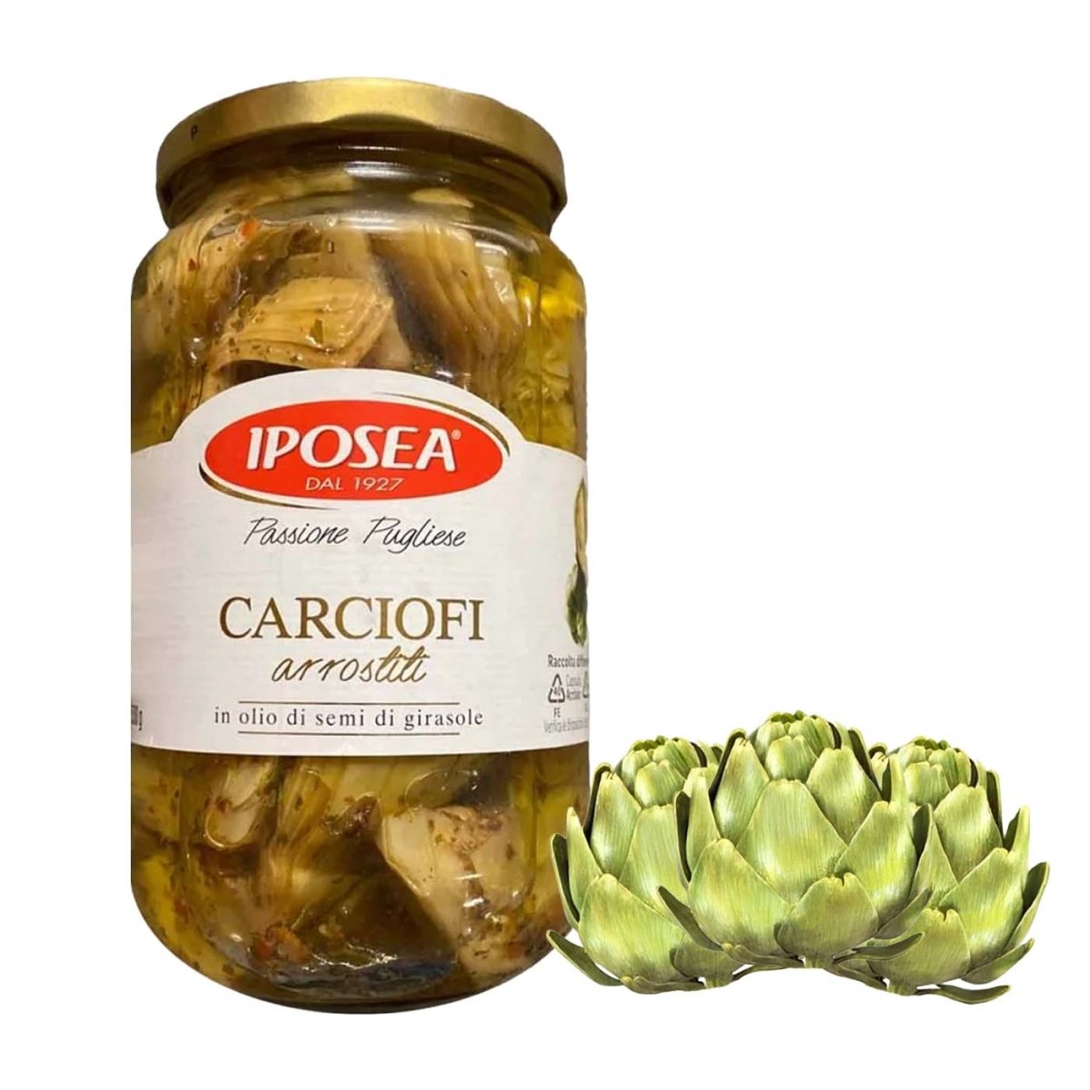 Iposea Carciofi arrostiti 530g - italienisch - einkaufen.de