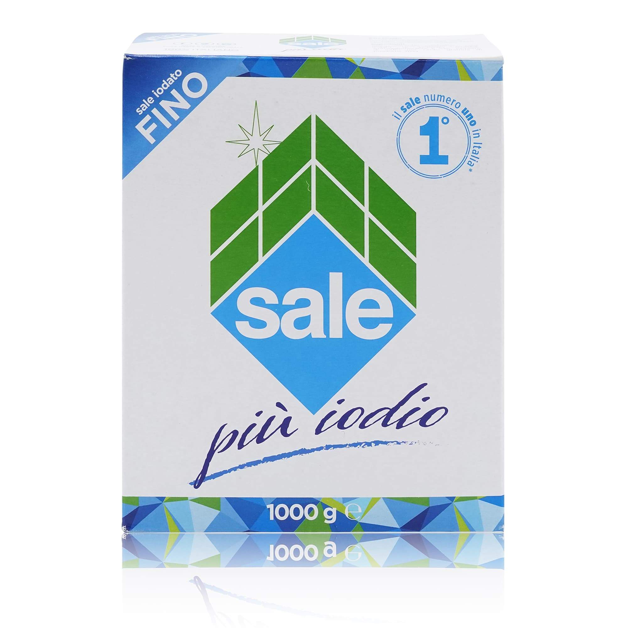 ITALKALI Sale fino più iodio – Feiner Jodsalz - 1kg - italienisch - einkaufen.de