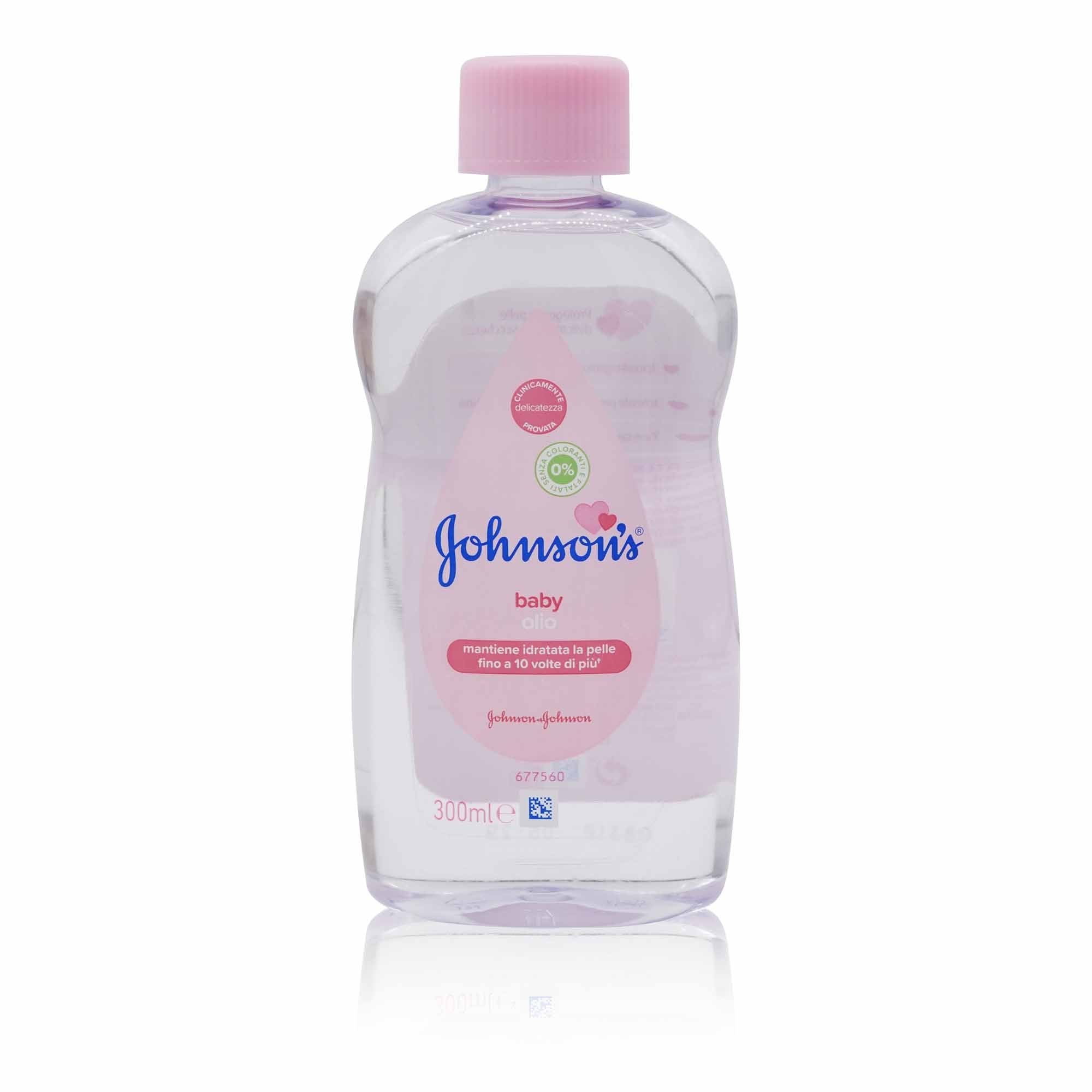 JOHNSONS Olio idratante per bambini – Babyöl - 0,300l - italienisch - einkaufen.de