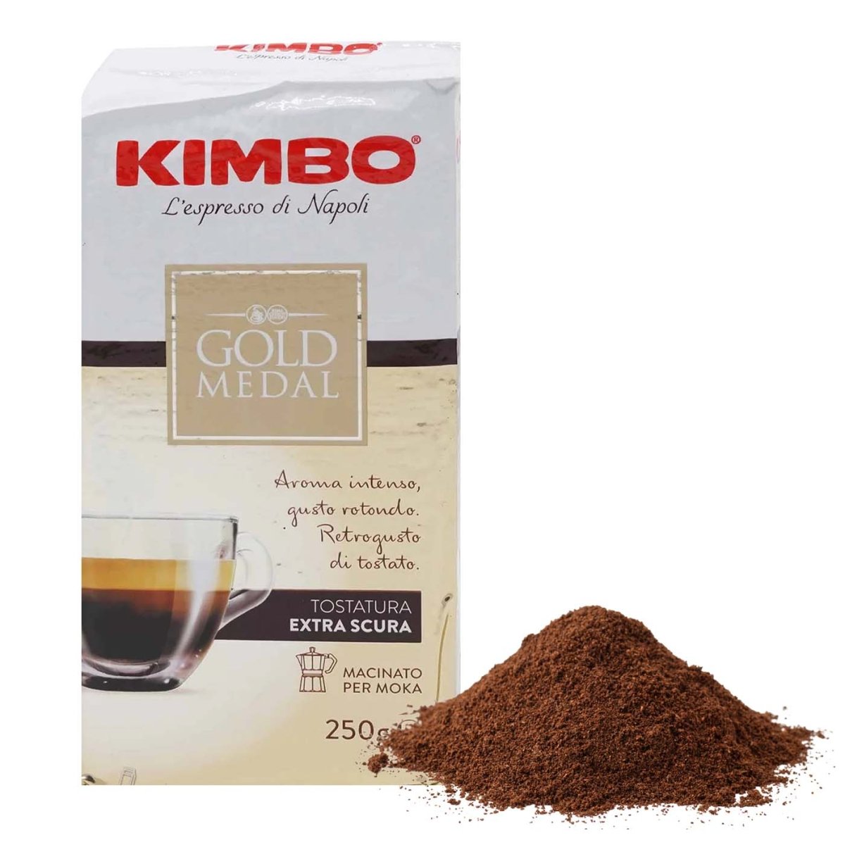 Kimbo Caffè Gold Medal macinato 250g - italienisch - einkaufen.de