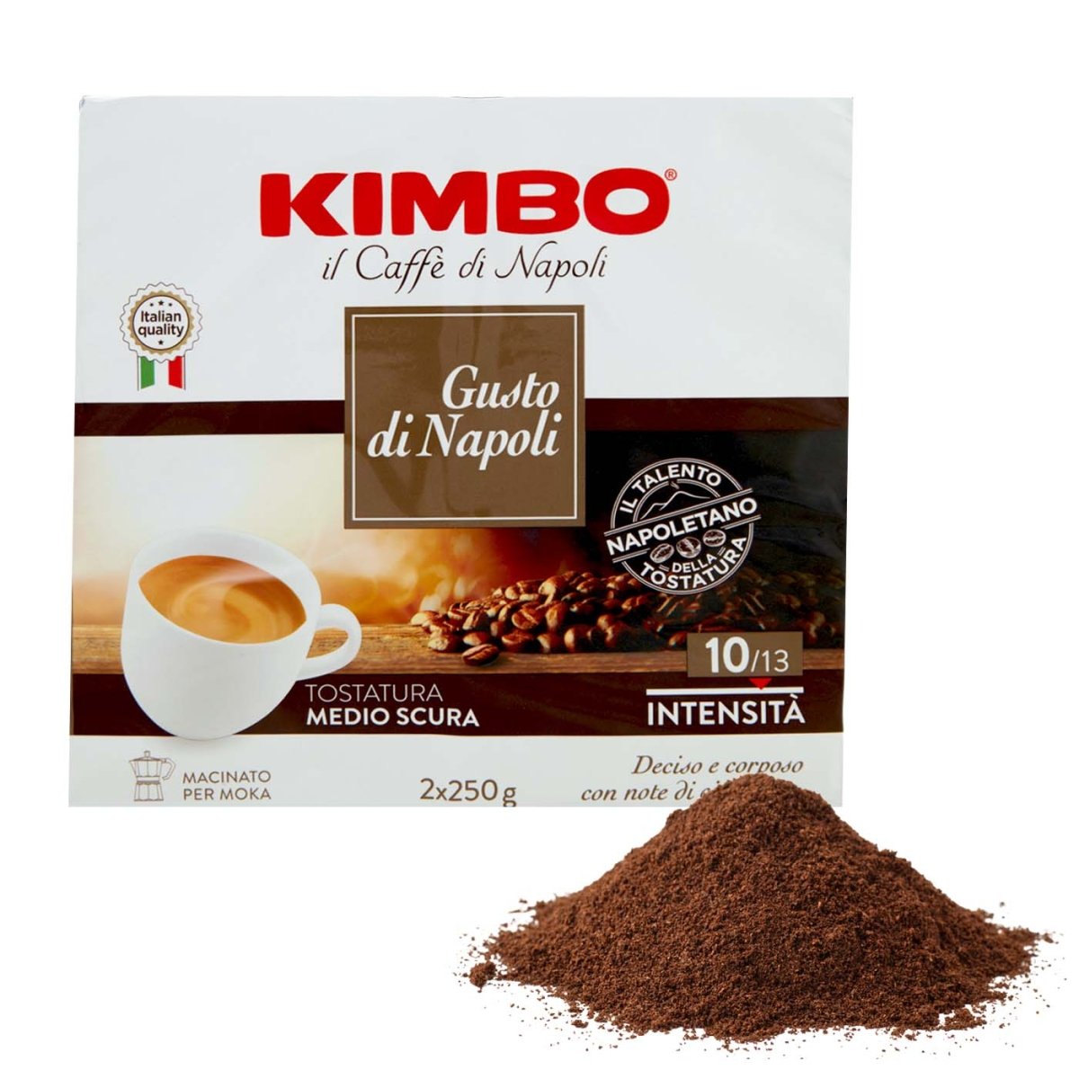 Kimbo Caffè Gusto di Napoli 2x 250g - italienisch - einkaufen.de