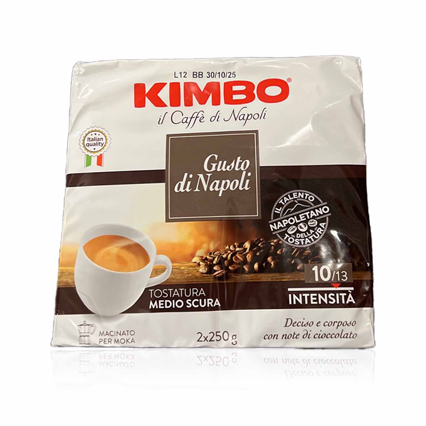 KIMBO Caffè Gusto di Napoli - Kaffee Napoli - 0,500kg - italienisch - einkaufen.de