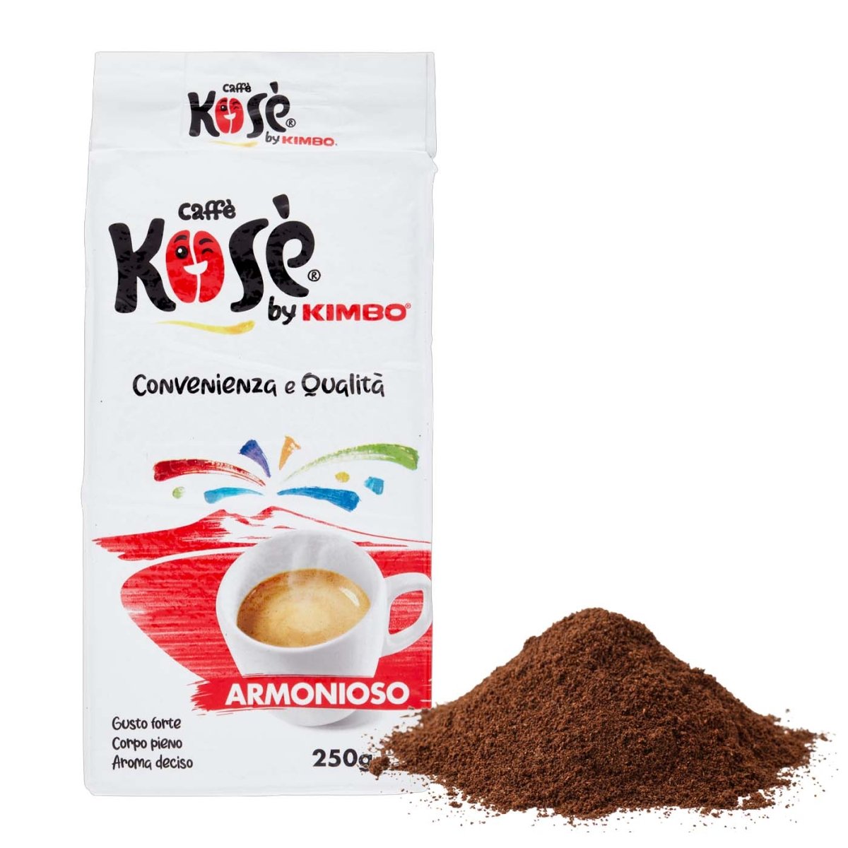 Kimbo Caffè Kosè macinato 250g - italienisch - einkaufen.de