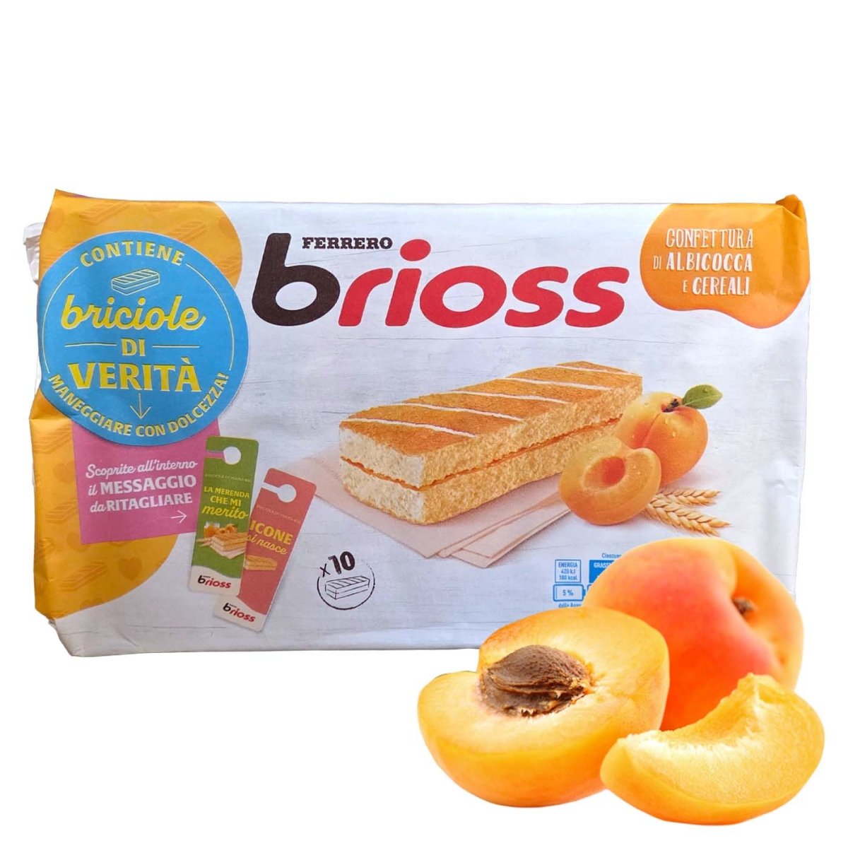 Kinder Ferrero Brioss Albicocca e Cereali 280g - italienisch - einkaufen.de