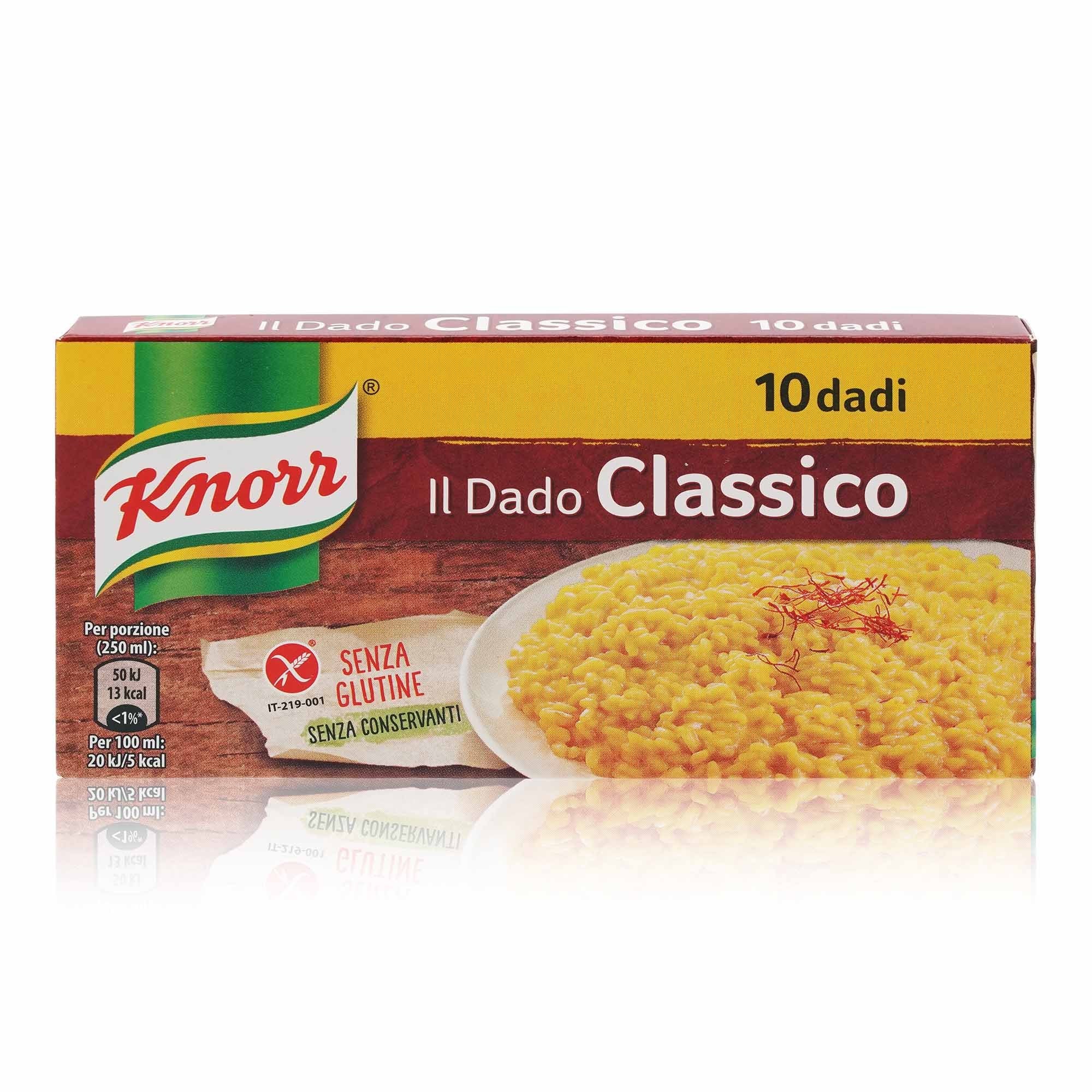 KNORR Brodo classico – Brühwürfel klassisch - 0,100kg - italienisch - einkaufen.de