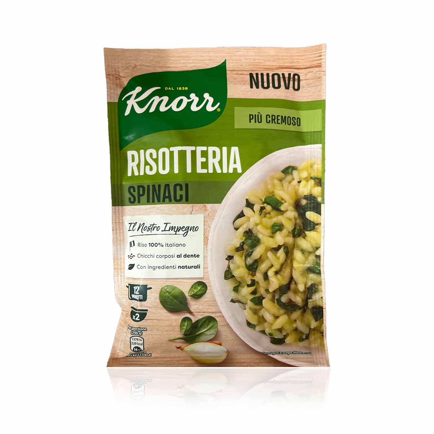 KNORR Risotteria Spinaci - Spinatrisotto - 0,175kg - italienisch - einkaufen.de