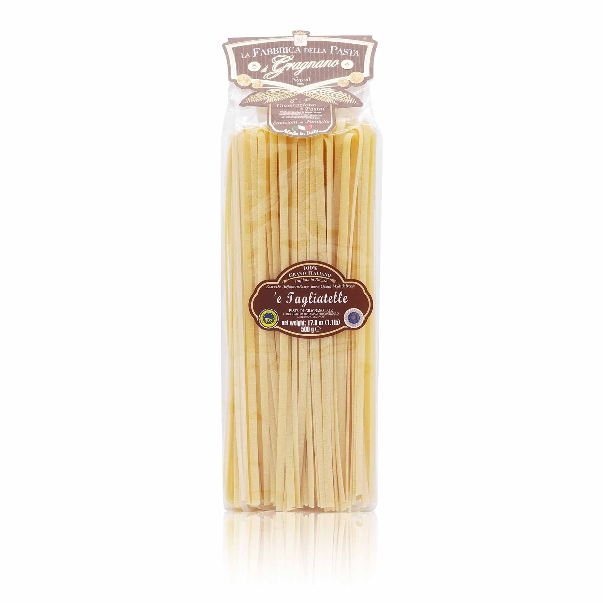 LA FABBRICA DELLA PASTA Tagliatelle – Tagliatelle - 0,5kg - italienisch - einkaufen.de