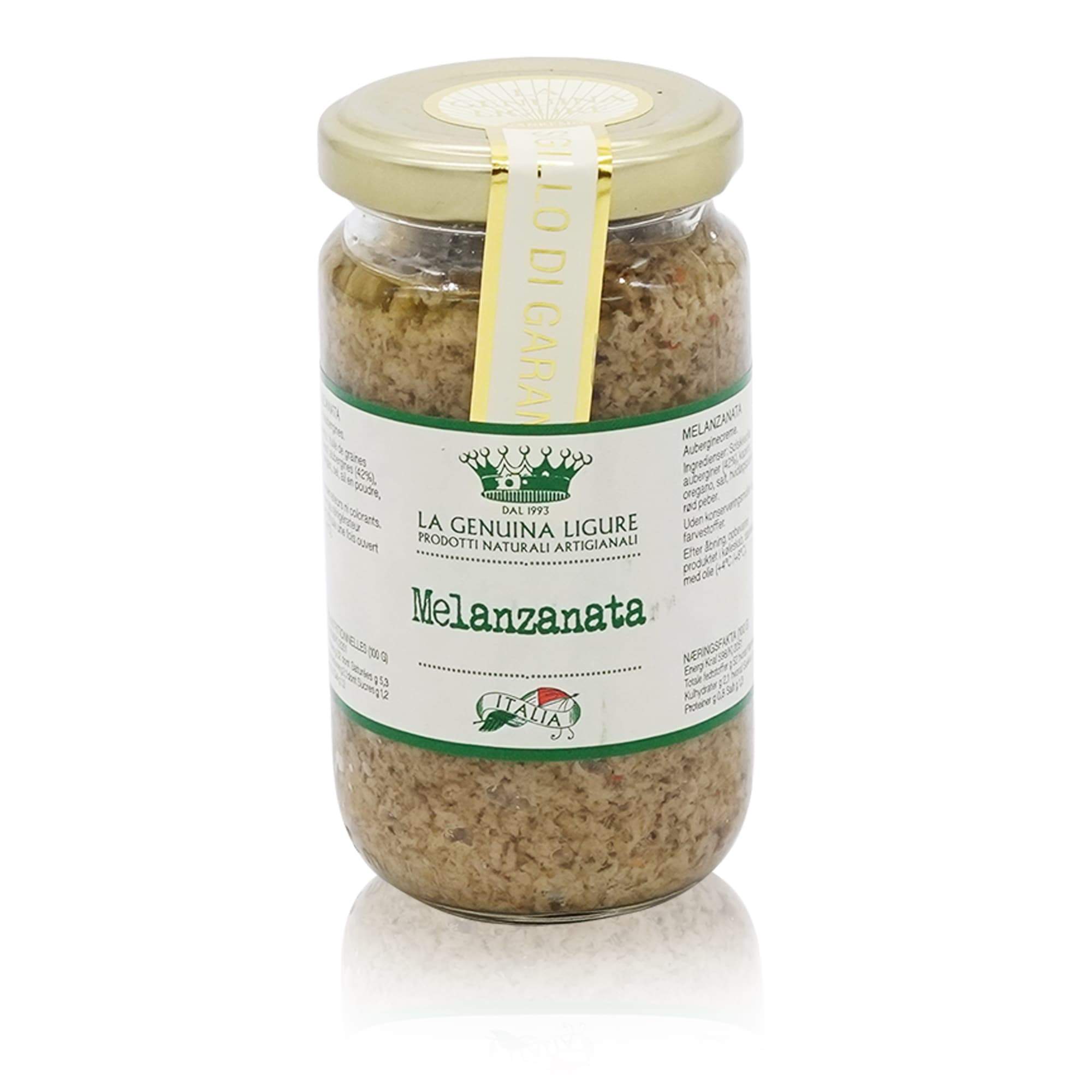 La Genuina Ligure Melanzanata – Fertigsauce auf Auberginenbasis - 0,18kg - italienisch-einkaufen.de