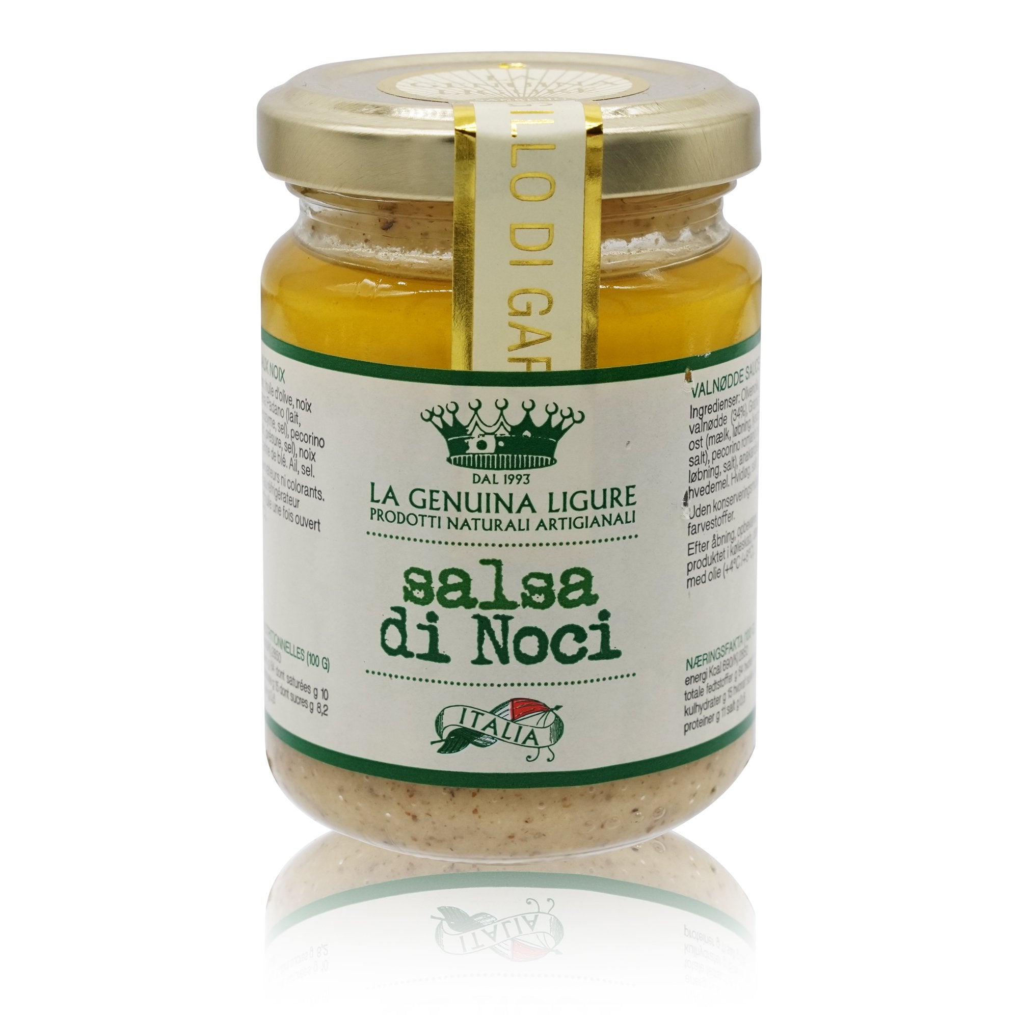 LA GENUINA Salsa di Noci – Pastasauce mit Walnüssen - 0,130kg - italienisch-einkaufen.de
