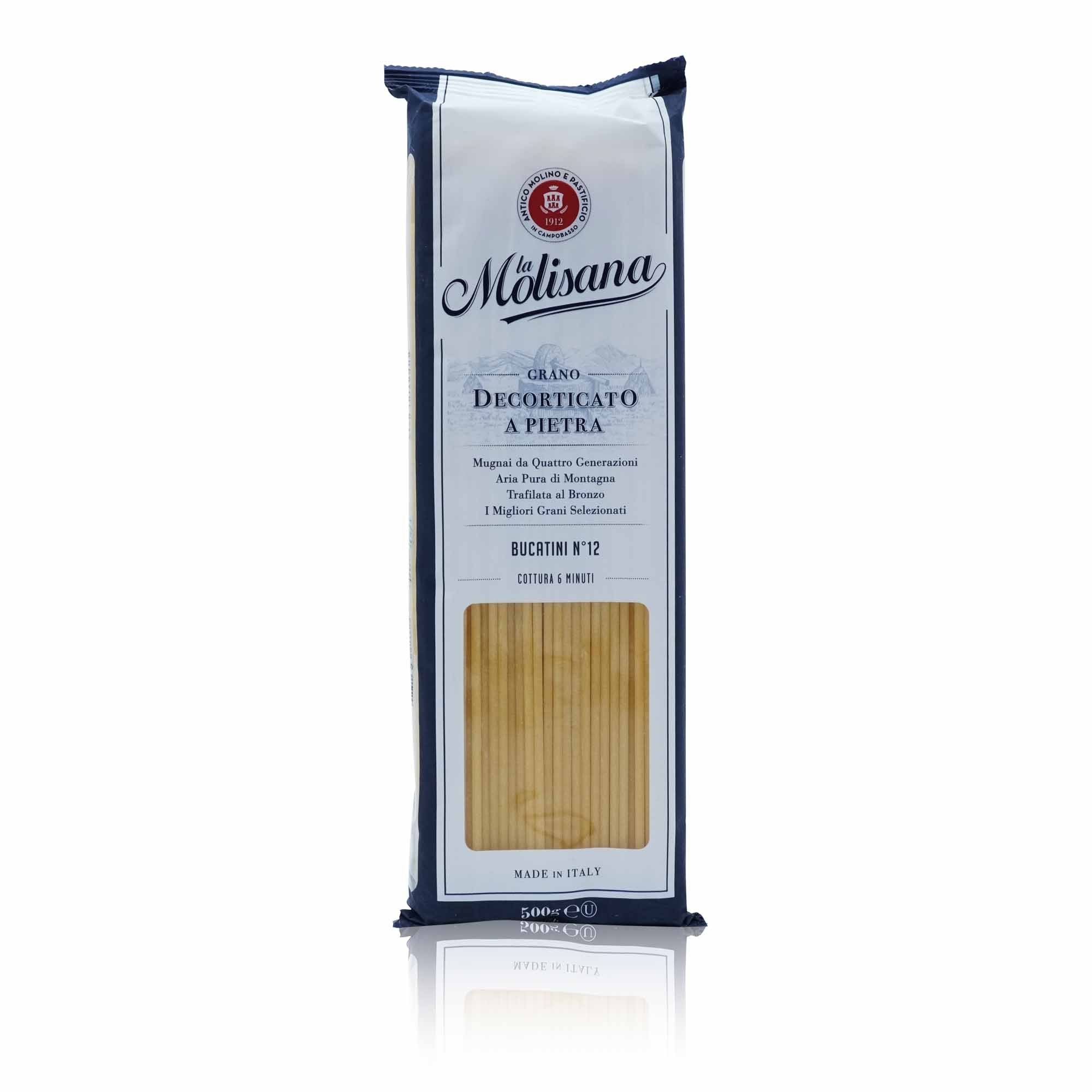 LA MOLISANA Bucatini N°12 - 0,5kg - italienisch - einkaufen.de