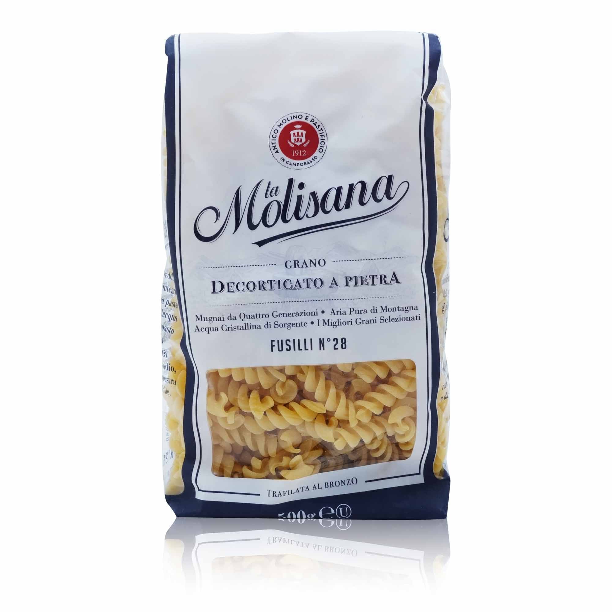 LA MOLISANA Fusilli N° 28 - 0,5kg - italienisch - einkaufen.de