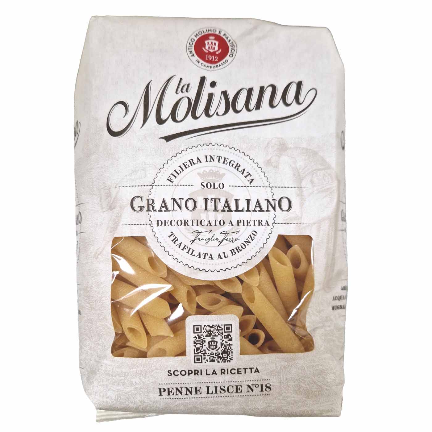 LA MOLISANA Penne Lisce N°18 - 0,5kg - italienisch - einkaufen.de