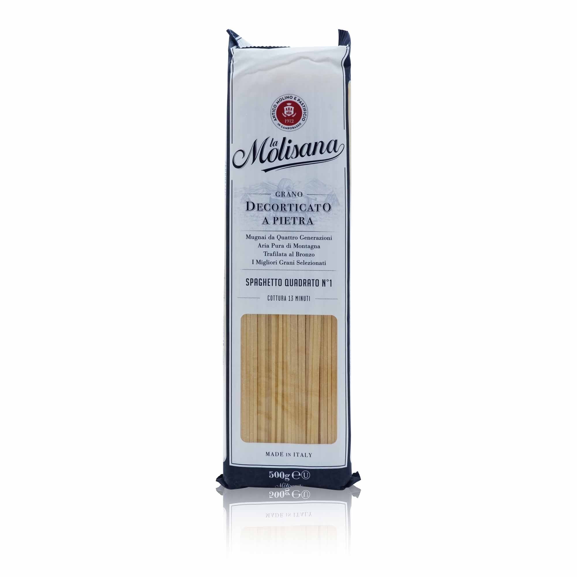 LA MOLISANA Spaghetto Quadrato N°1 - 0,5kg - italienisch - einkaufen.de