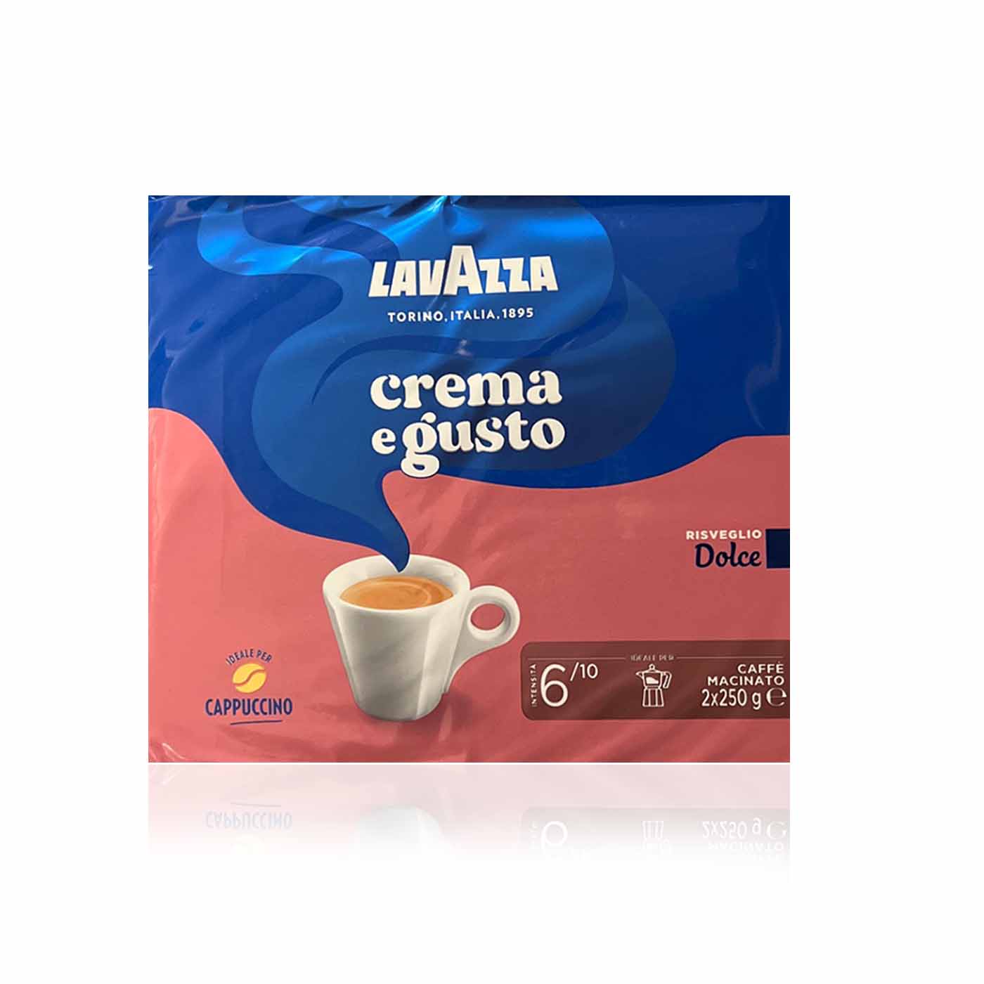 LAVAZZA Crema e Gusto Dolce - Espressokaffe gemahlen - 500g - italienisch - einkaufen.de