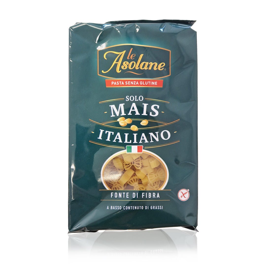 LE ASOLANE Farfelle senza glutine – Farfalle Maisnudeln ohne Gluten - 0,25kg - italienisch-einkaufen.de