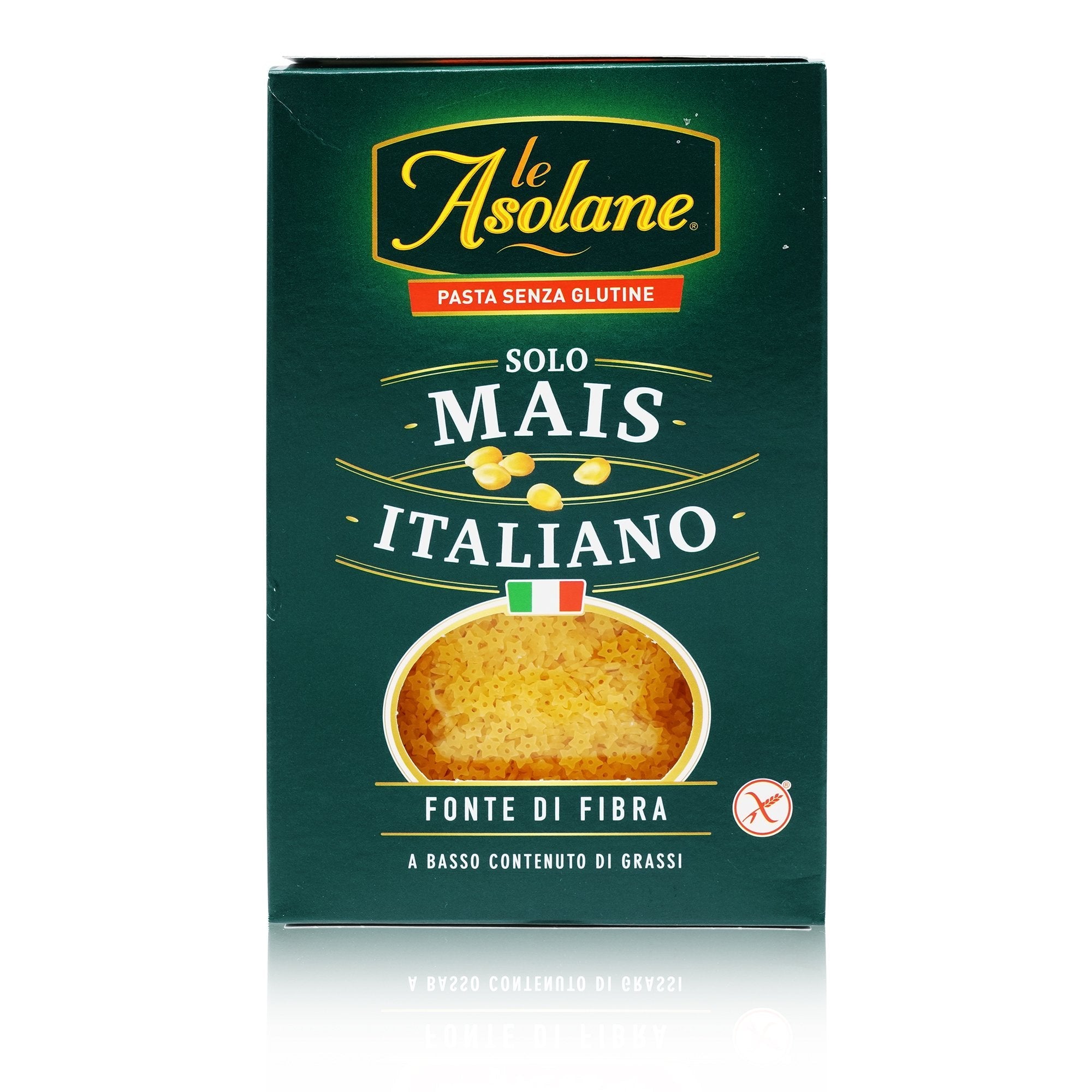 LE ASOLANE Stelline senza glutine – Stelline Maisnudeln ohne Gluten - 0,250kg - italienisch-einkaufen.de