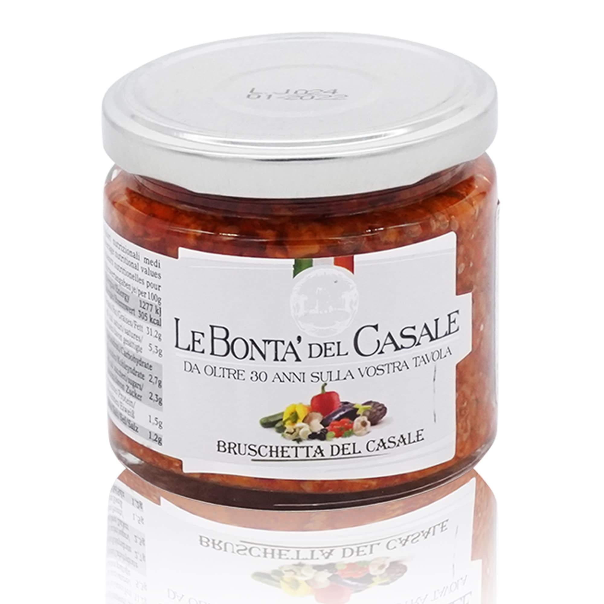 LE BONTÀ DEL CASALE Bruschetta del Casale – Bruschettacreme del Casale - 0,18kg - italienisch - einkaufen.de