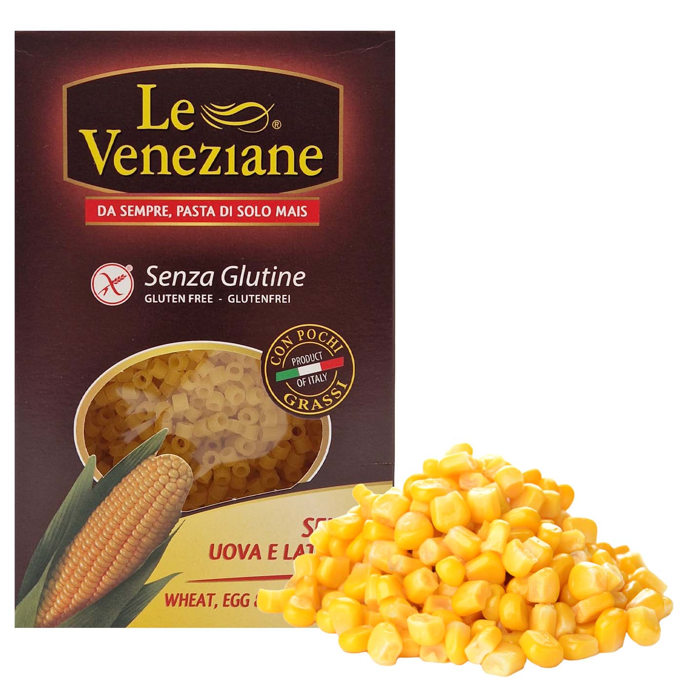 LE VENEZIANE Ditalini senza glutine - Ditalini glutenfrei - 0,25kg - italienisch - einkaufen.de