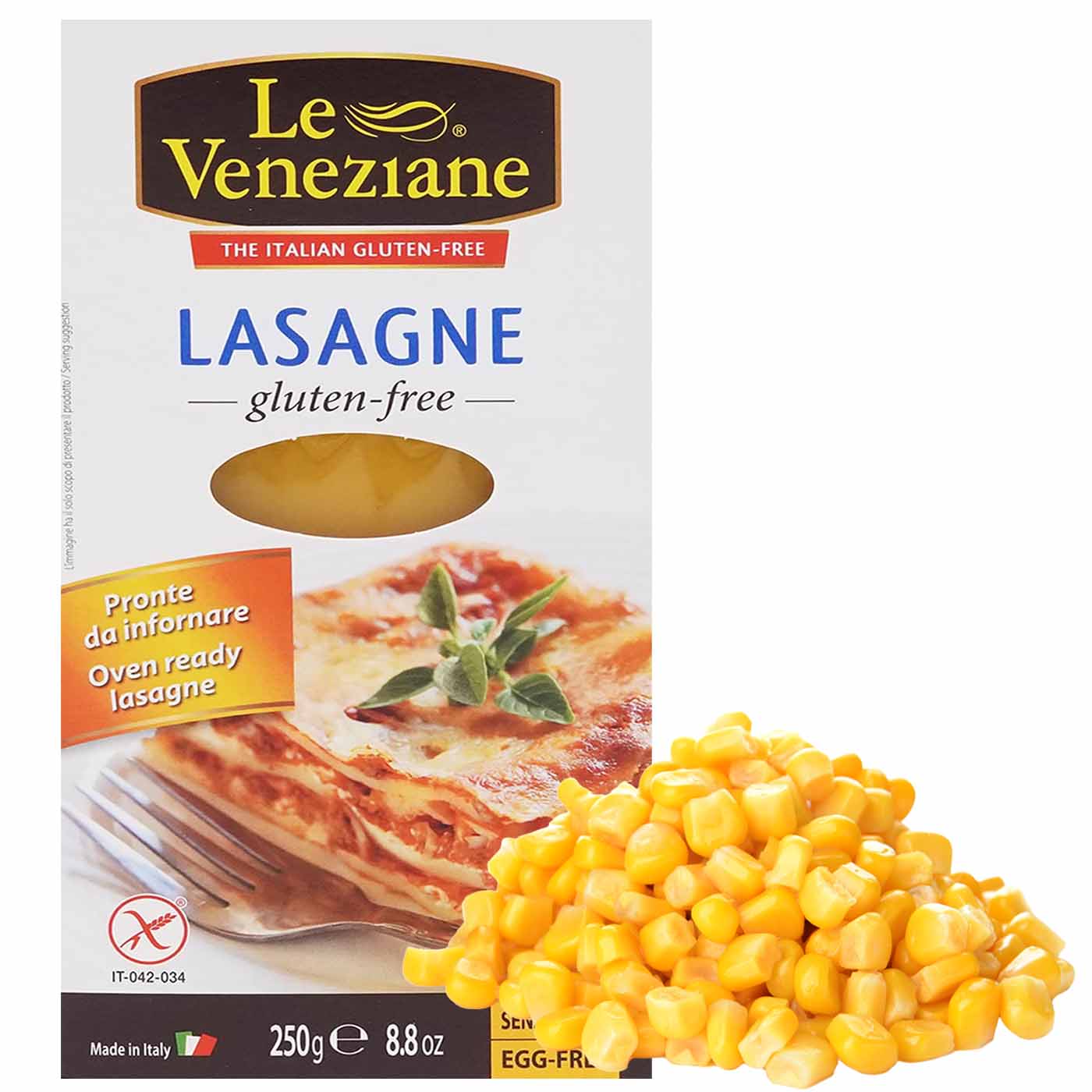 Le Veneziane Lasagne senza glutine 250g - italienisch - einkaufen.de