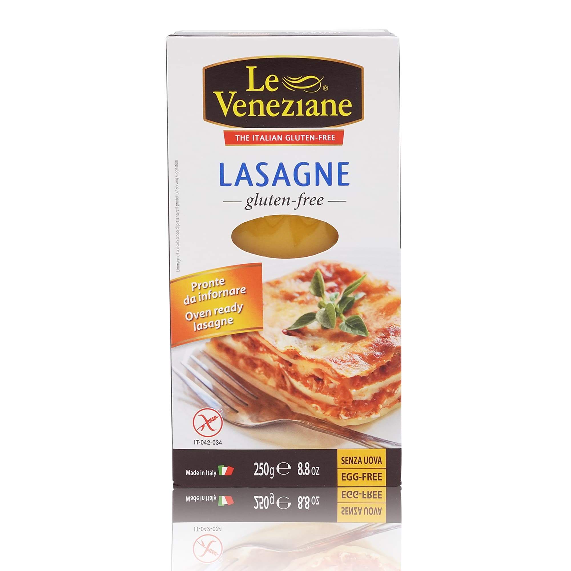 LE VENEZIANE Lasagne senza glutine – Lasagne ohne Gluten - 0,250kg - italienisch - einkaufen.de