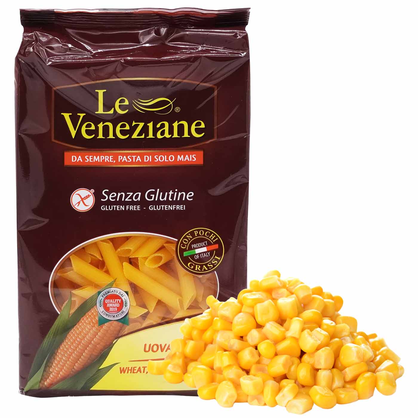 Le Veneziane Penne rigate senza glutine 250g - italienisch - einkaufen.de